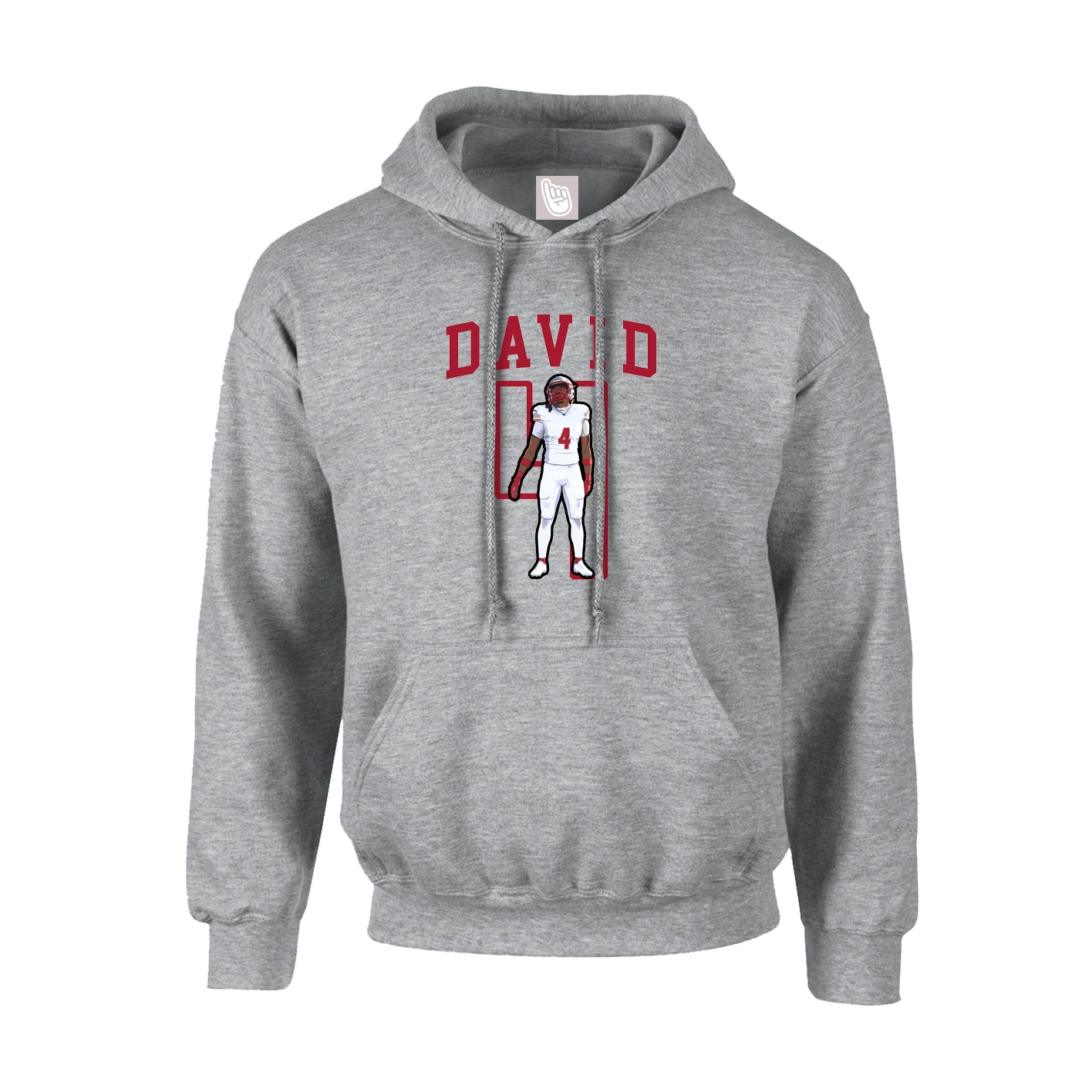Hoodie — Shirsey in Grey