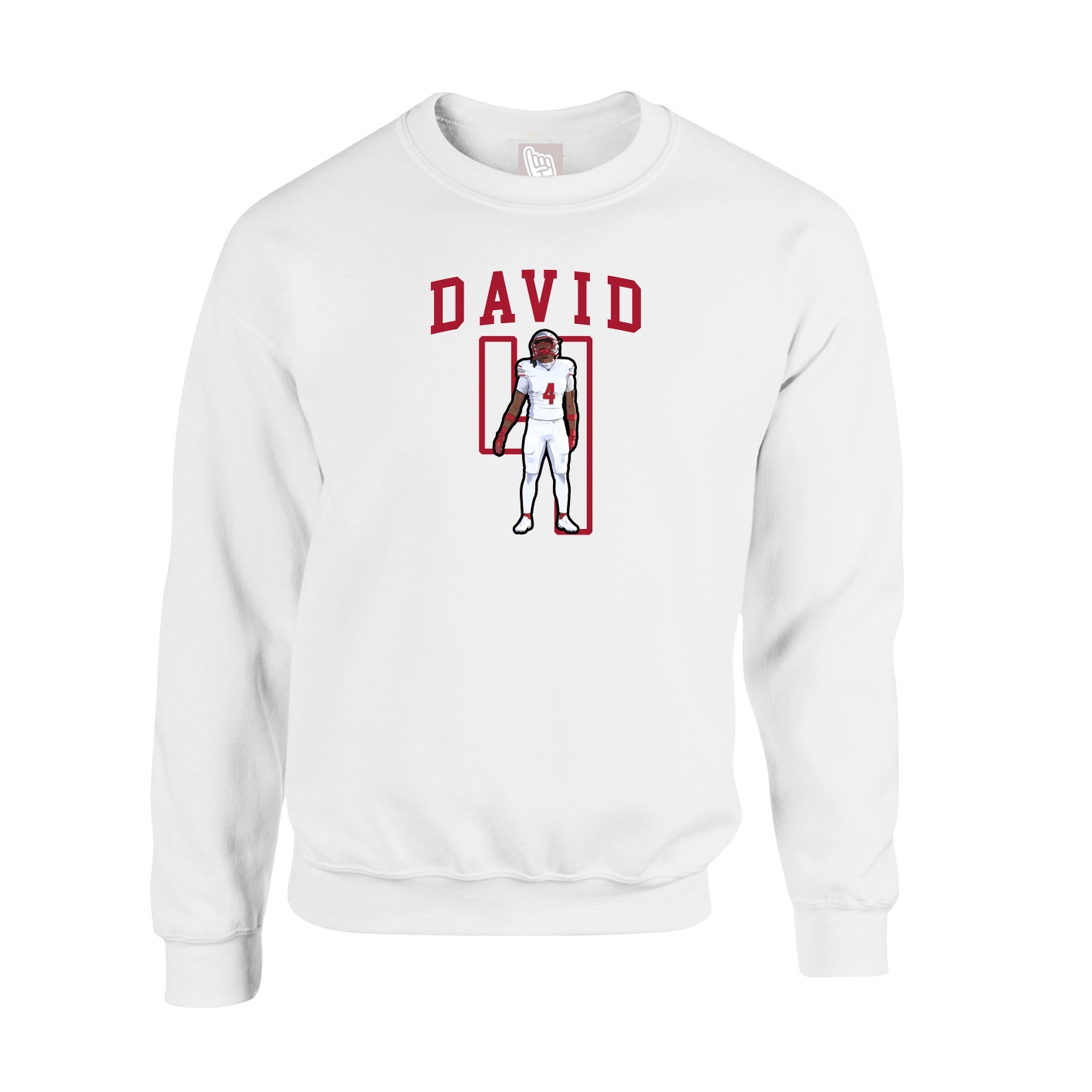 Fleece Crew — Shirsey in White