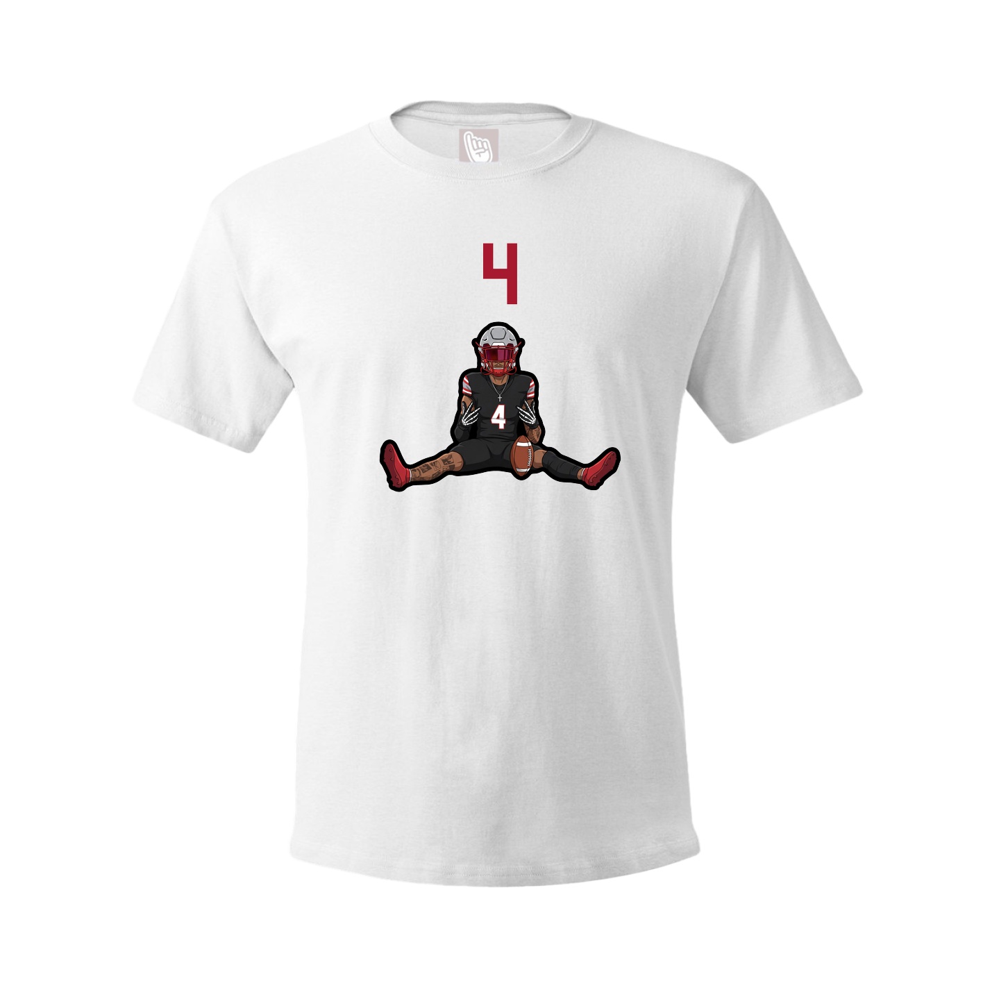 Tee — Number Top in White