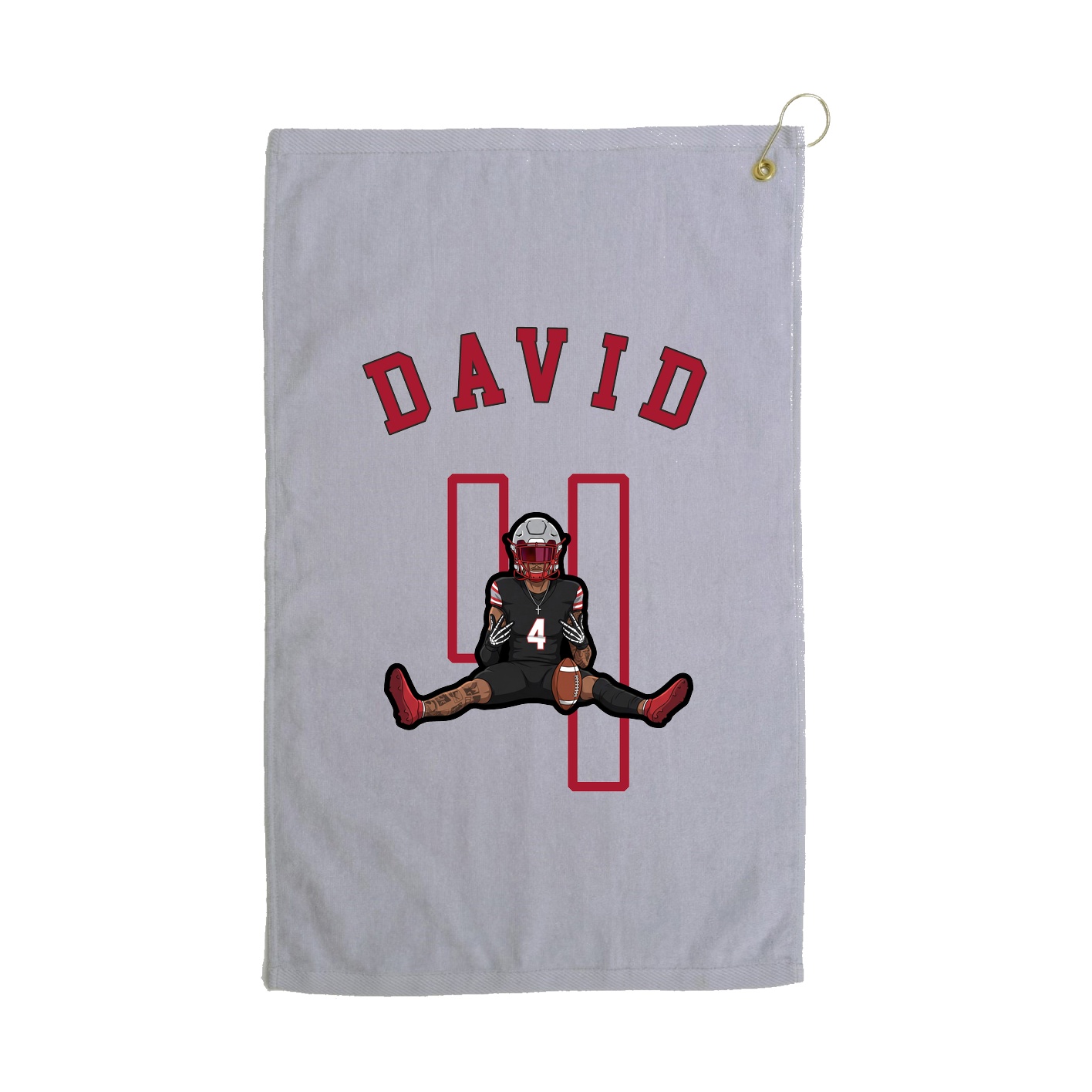 Golf Towel — Shirsey Arch in Grey