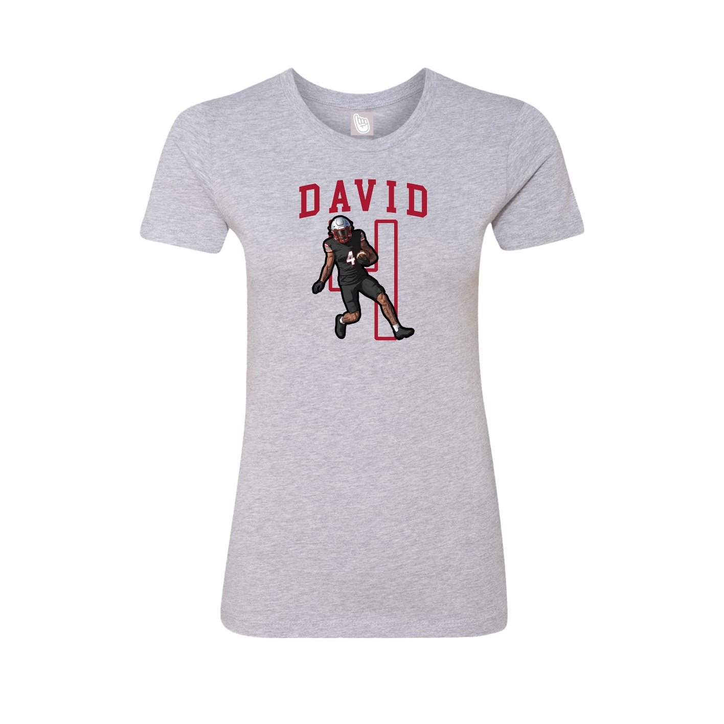 Fitted Women's Tee — Shirsey in Grey