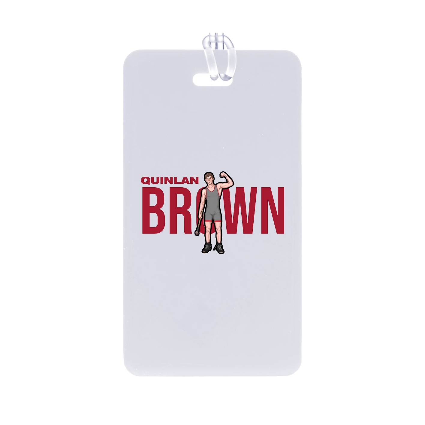 Bag Tag — Player Name in Classic