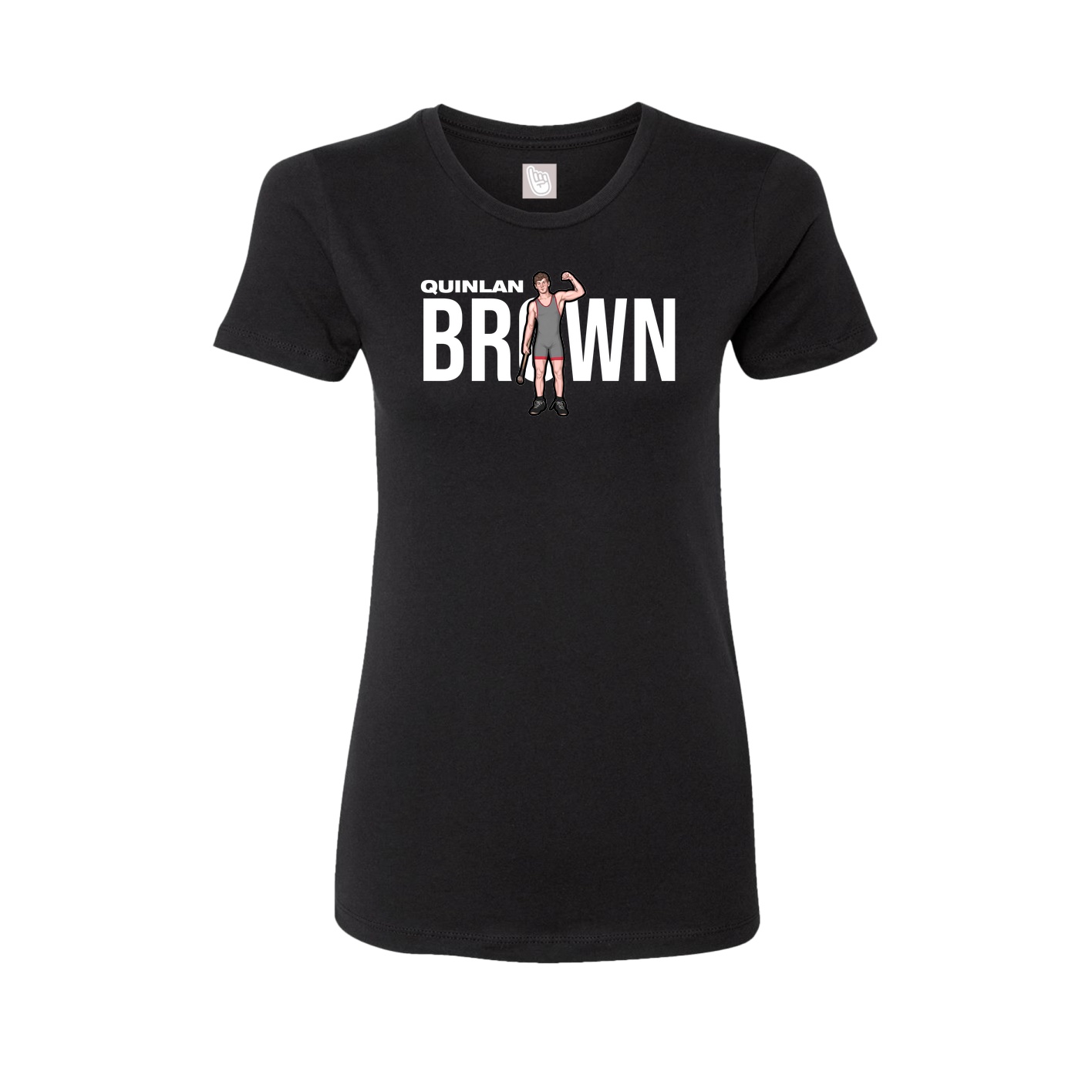 Womens Tee — Player Name in Black