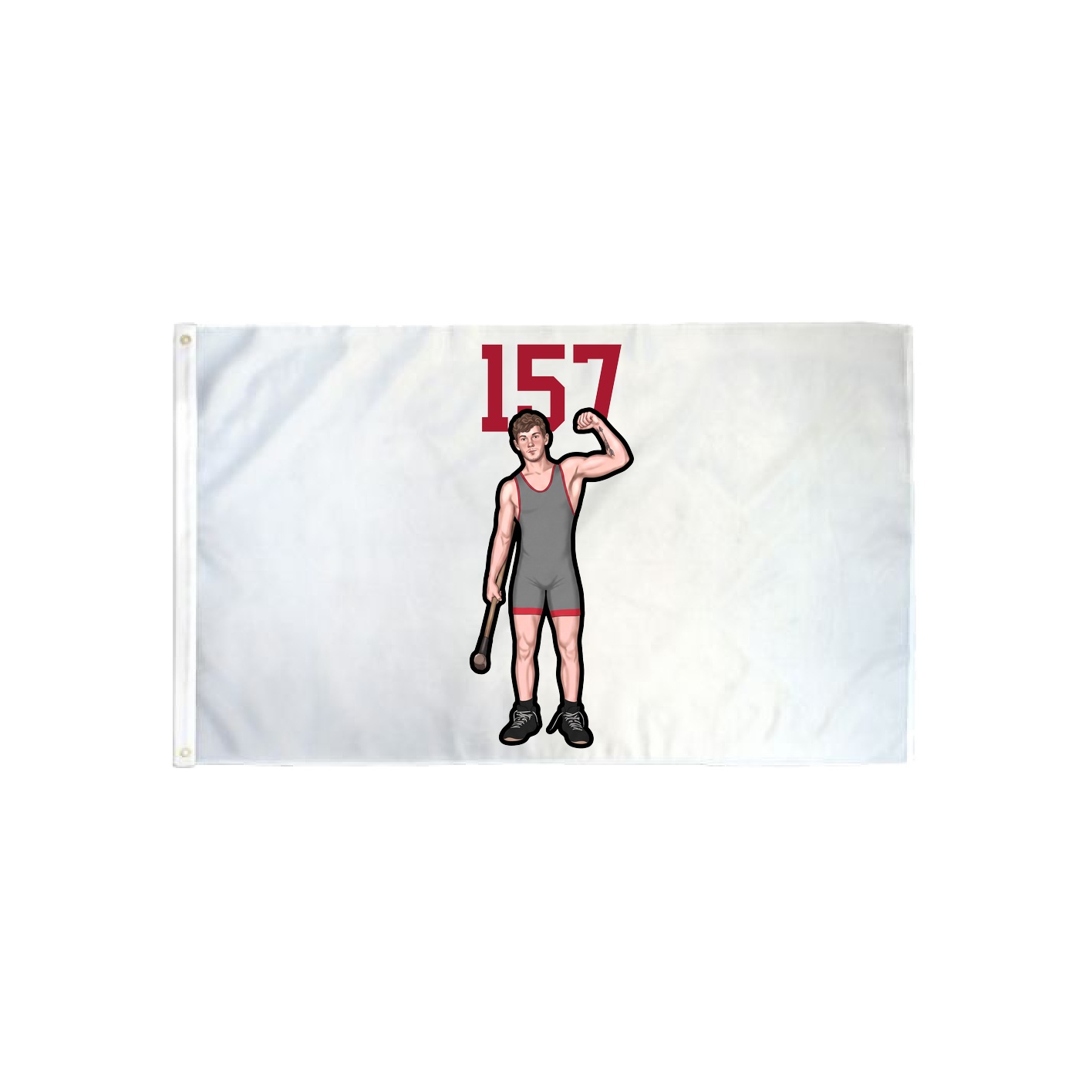 3x5 Flag — Number Top in Classic