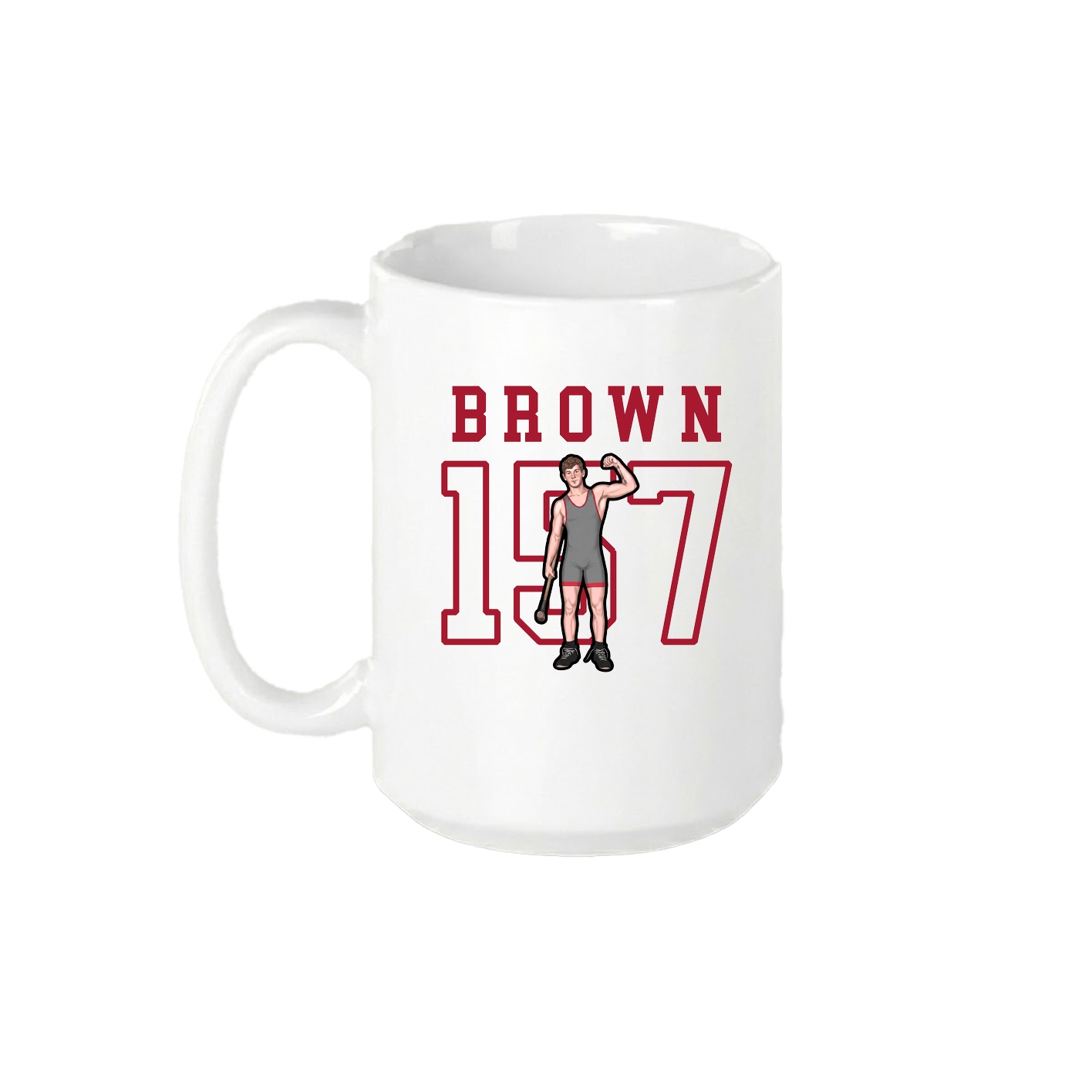 15oz Coffee Mug — Shirsey in White