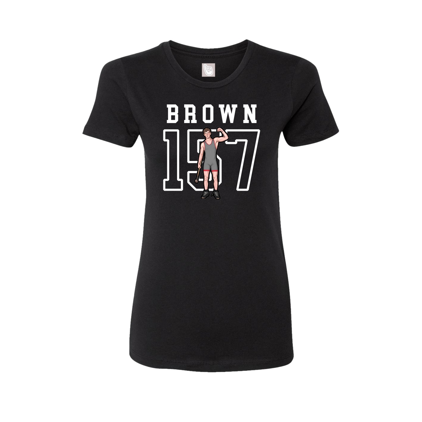 Fitted Women's Tee — Shirsey in Black