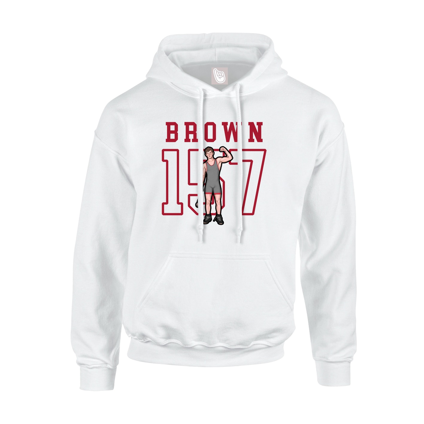 Youth Hoodie — Shirsey in White