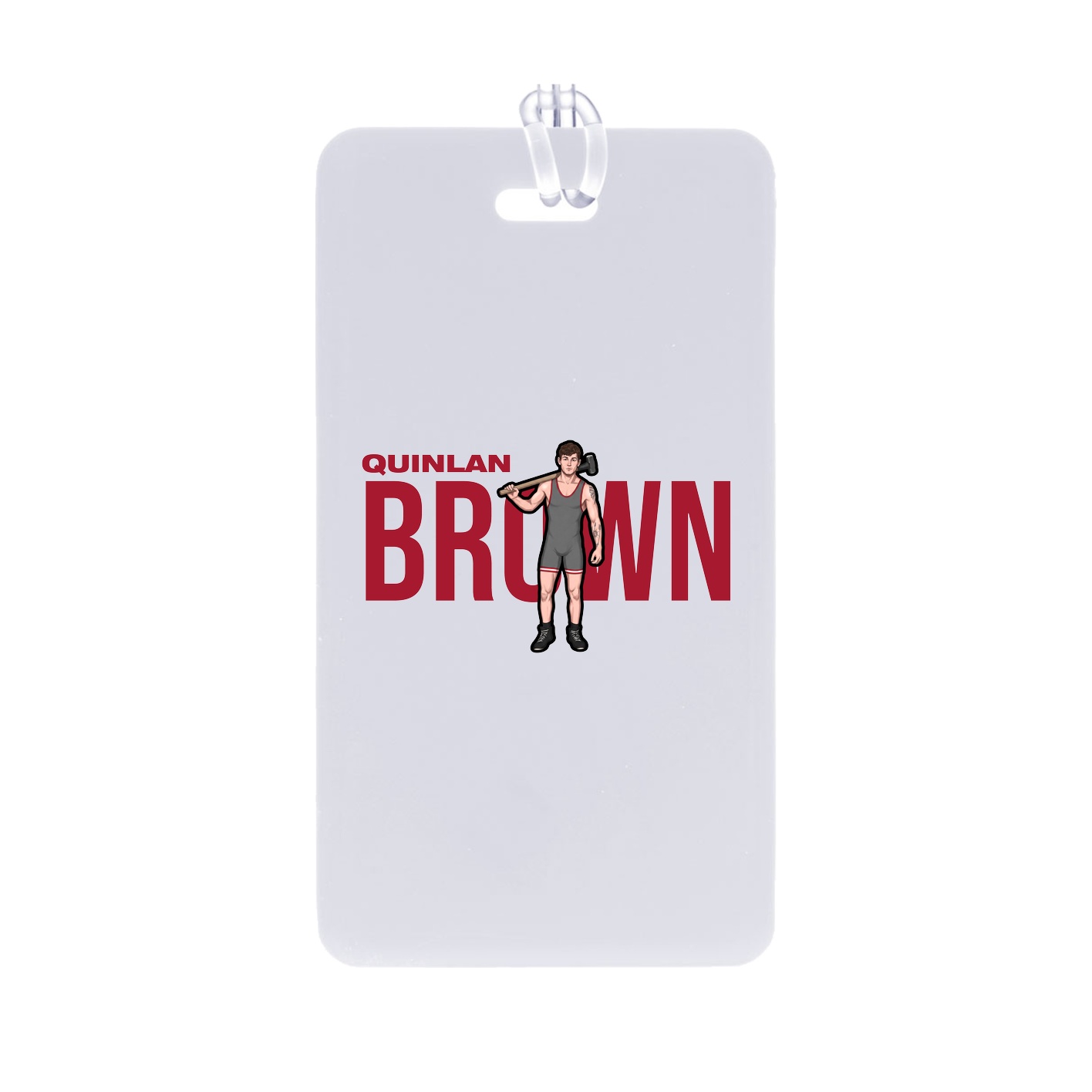 Bag Tag — Player Name in Classic