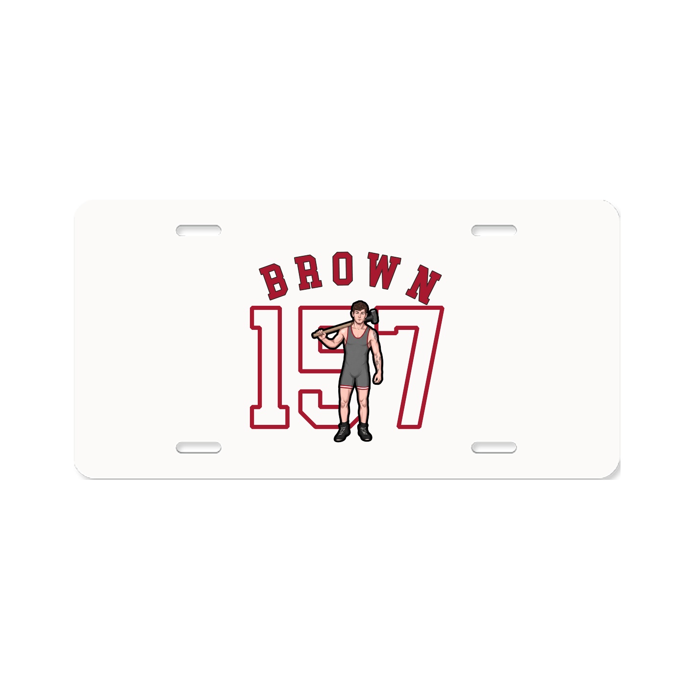 License Plate — Shirsey Arch in Classic