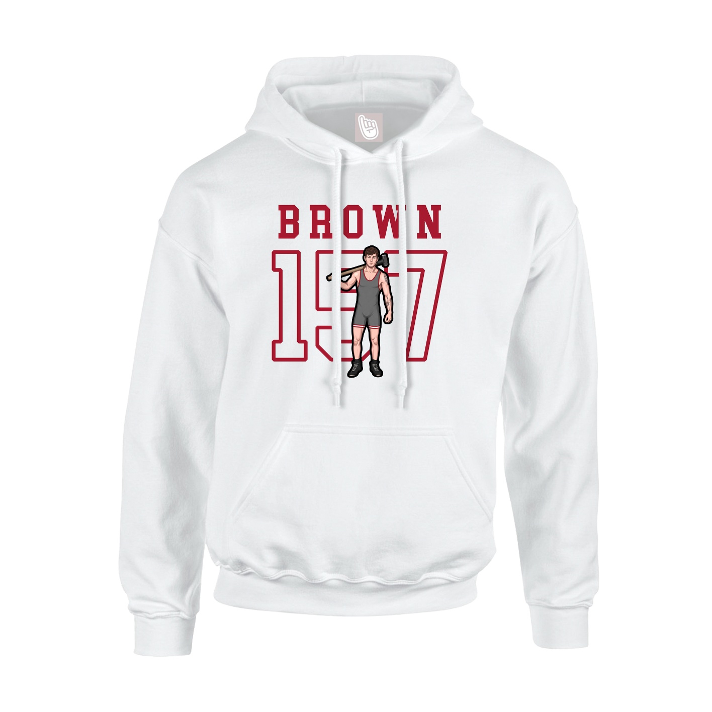 Youth Hoodie — Shirsey in White