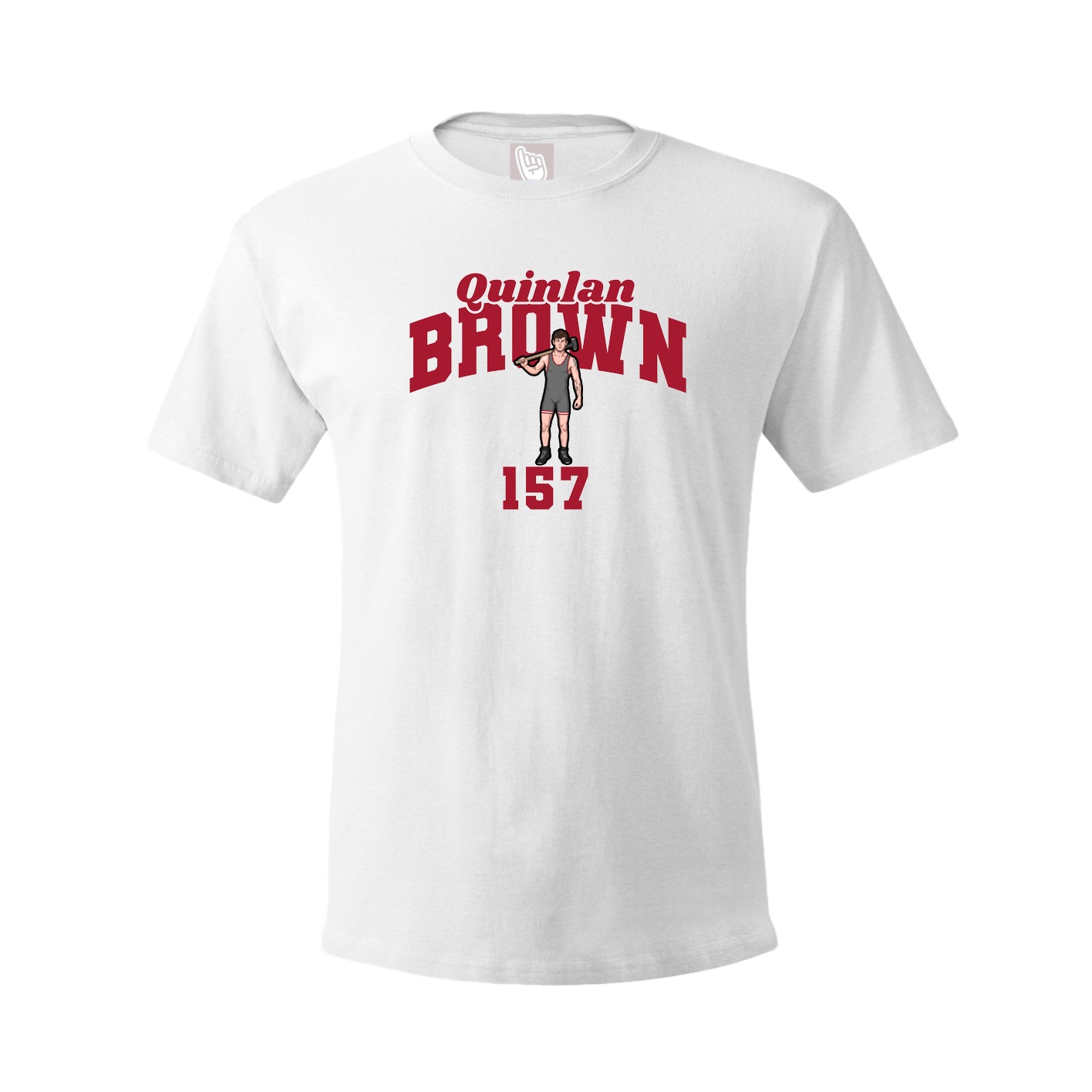 Tee — Signature Arch in White