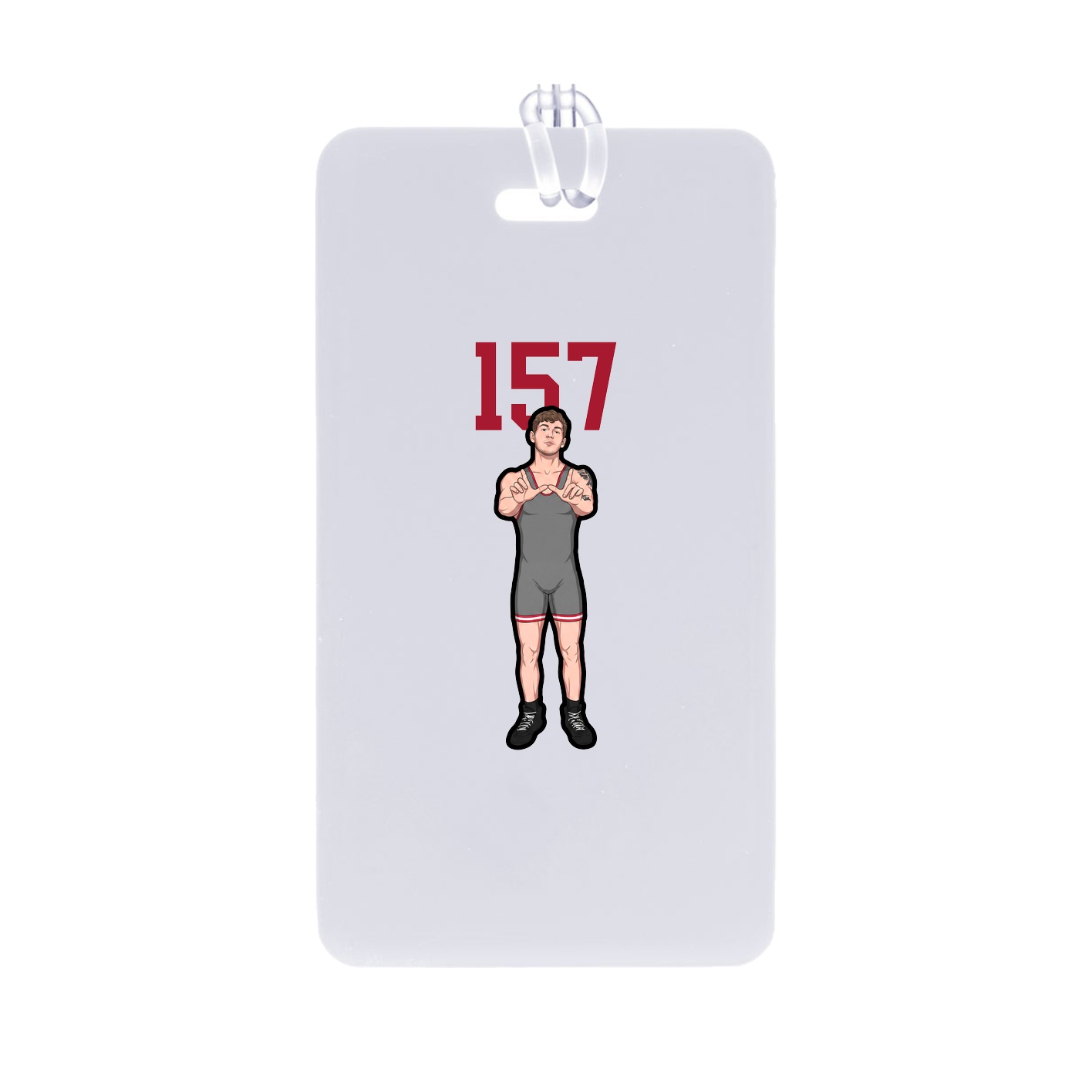 Bag Tag — Number Top in Classic