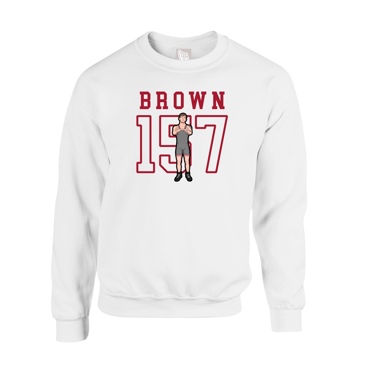 Fleece Crew — Shirsey in White