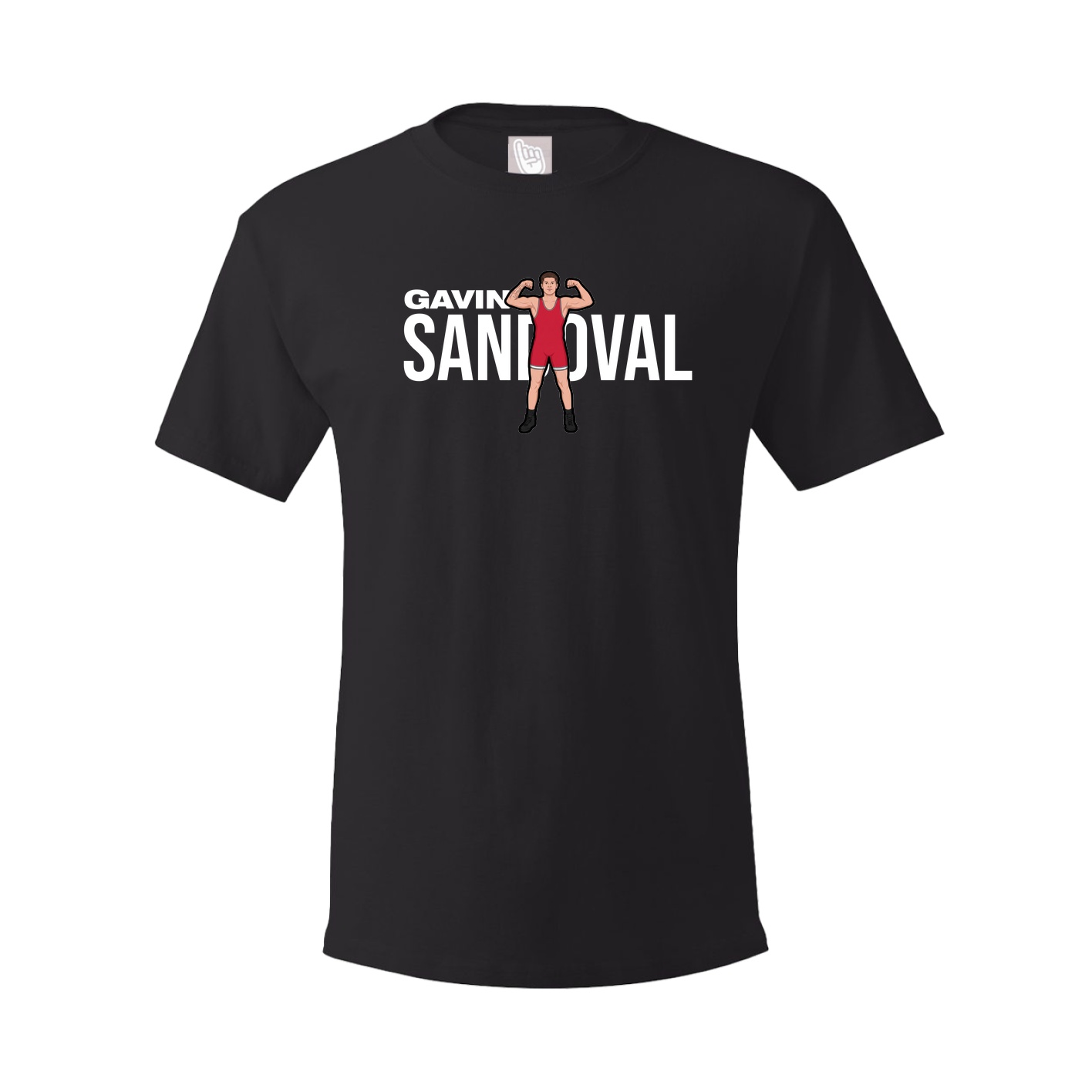 Youth Tee — Player Name in Black