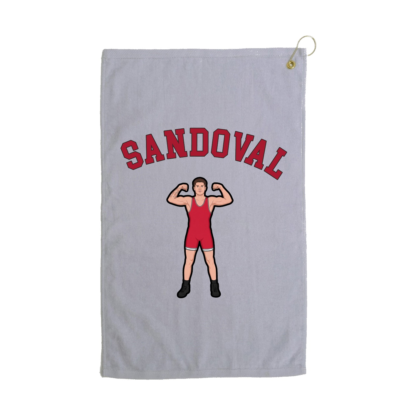 Golf Towel — Shirsey Arch in Grey