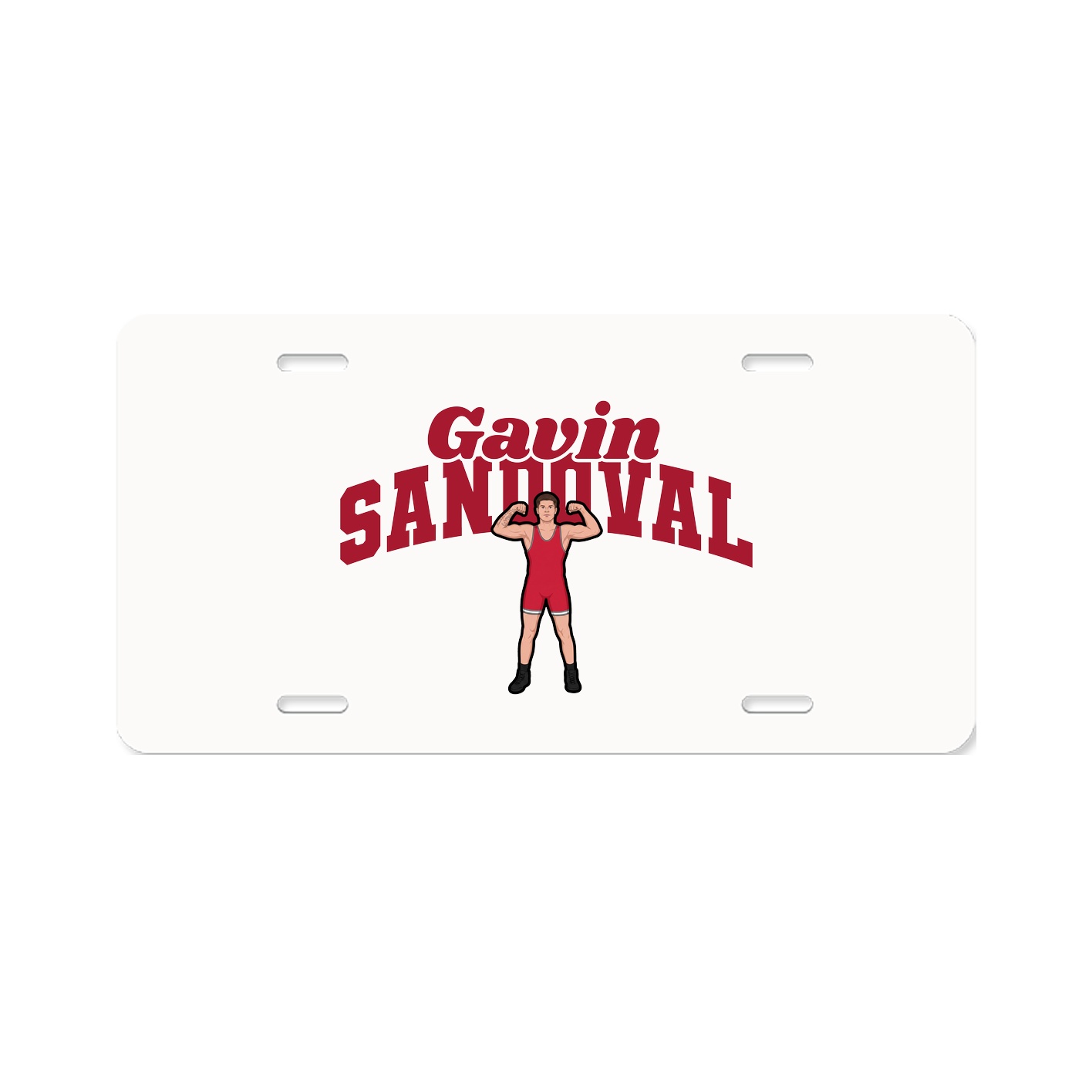 License Plate — Signature Arch in Classic