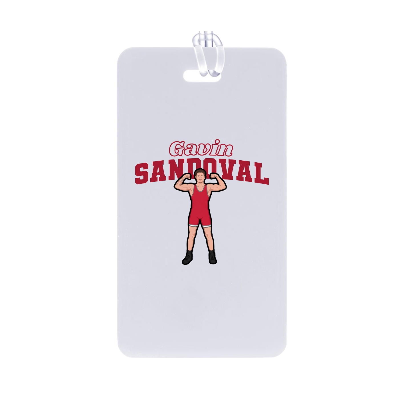 Bag Tag — Name Arch in Classic