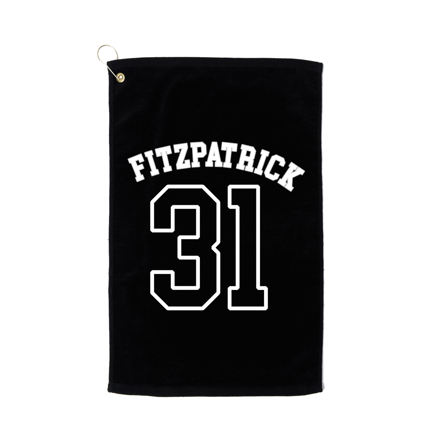 Golf Towel — Shirsey Arch in Black