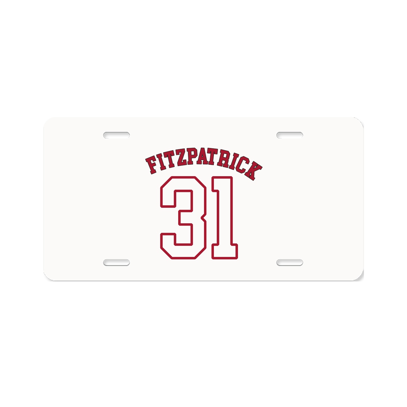 License Plate — Shirsey Arch in Classic