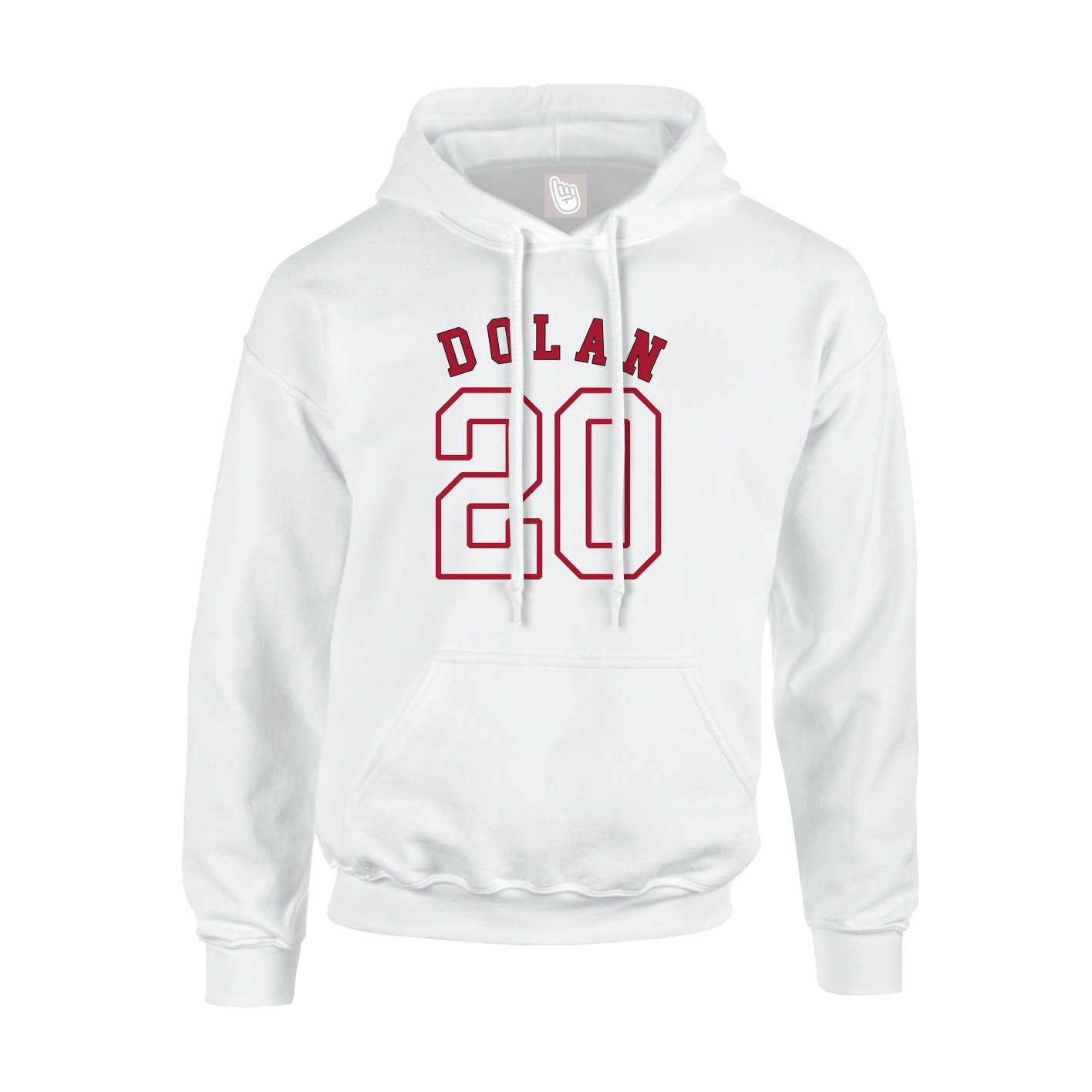 Hoodie — Shirsey Arch in White