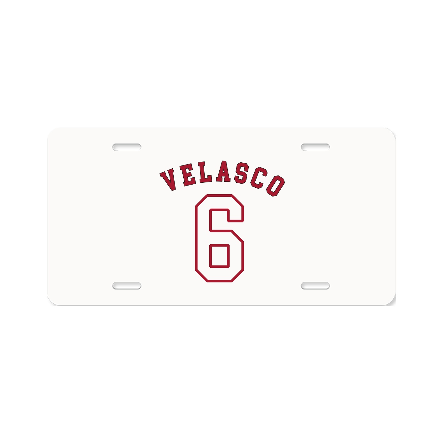 License Plate — Shirsey Arch in Classic