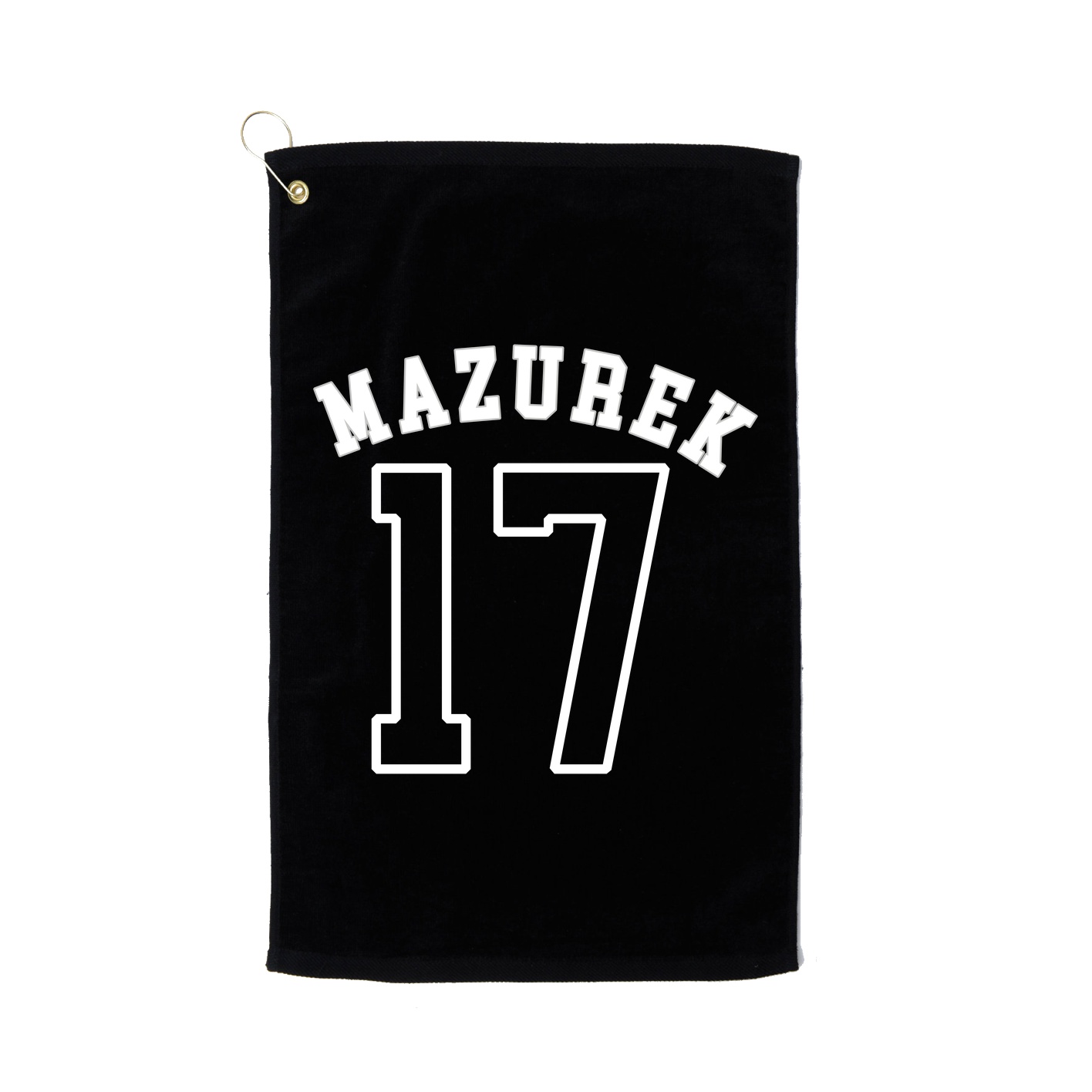 Golf Towel — Shirsey Arch in Black