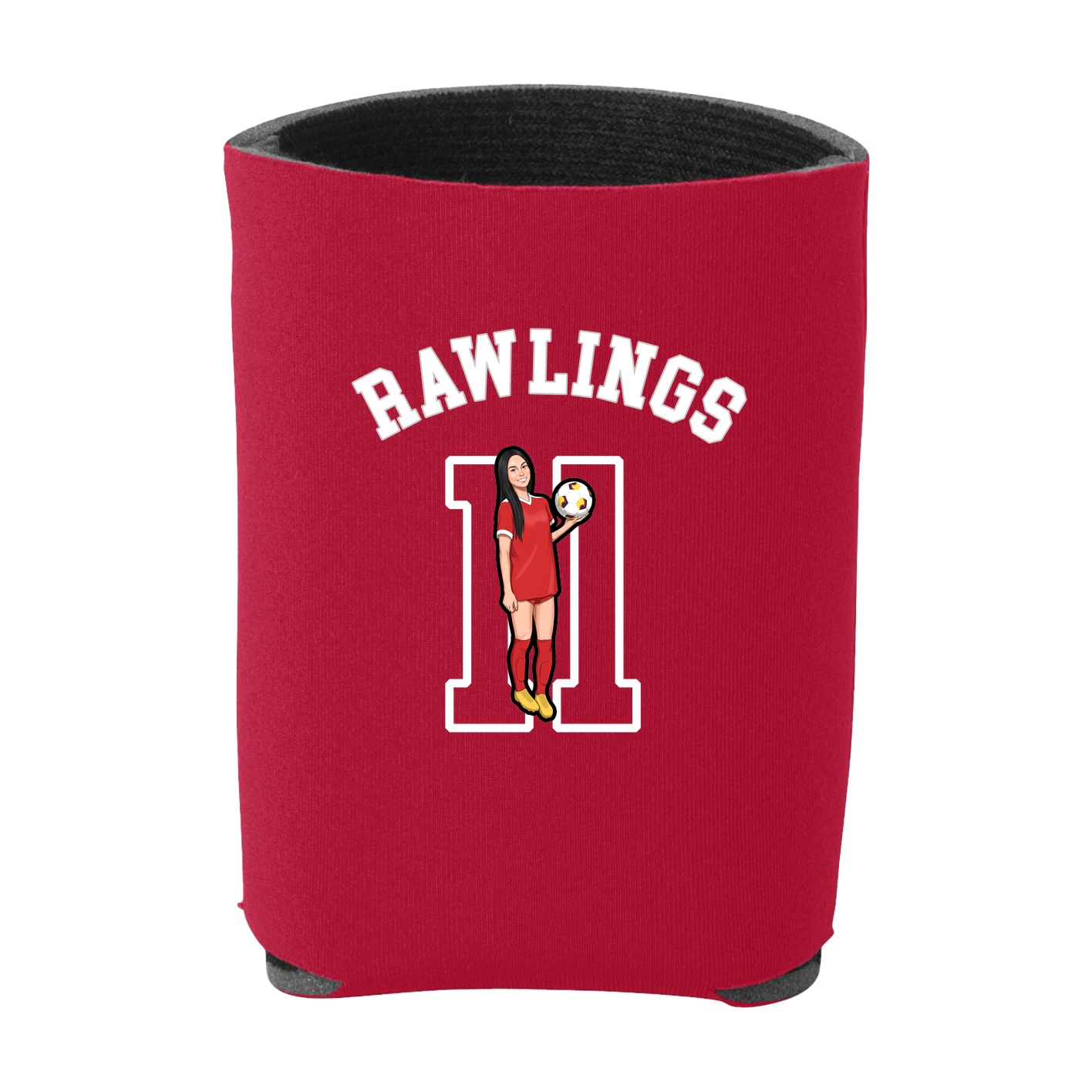 Can Holder — Shirsey Arch in Red