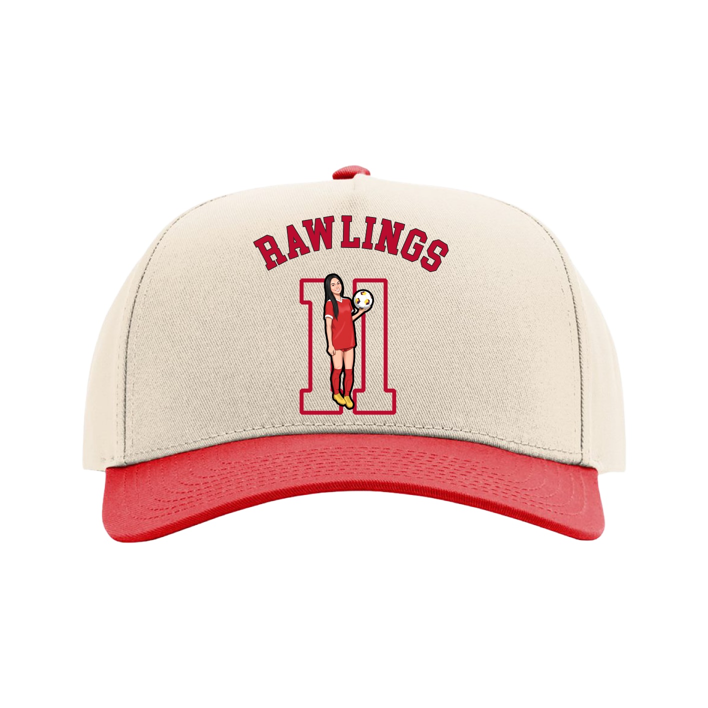 Full Fabric Five-Panel Champ Cap
