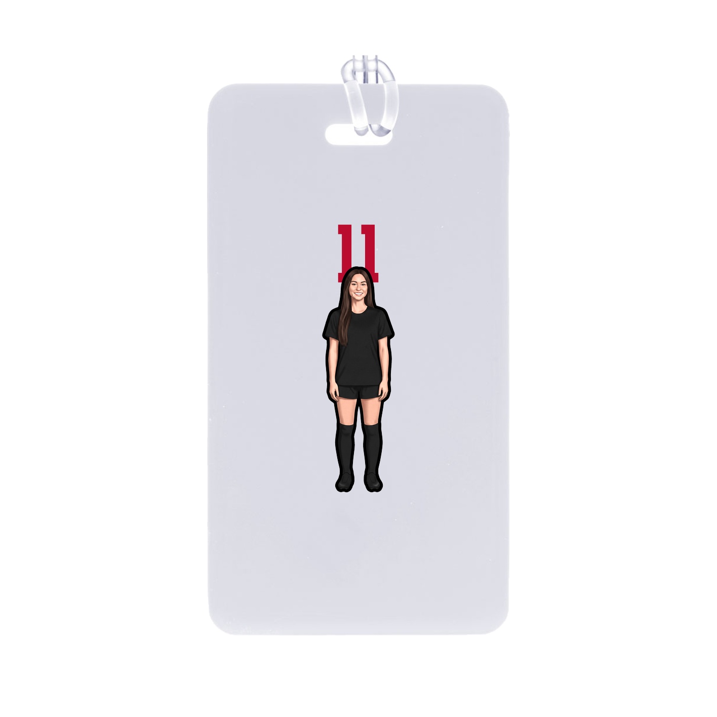 Bag Tag — Number Top in Classic