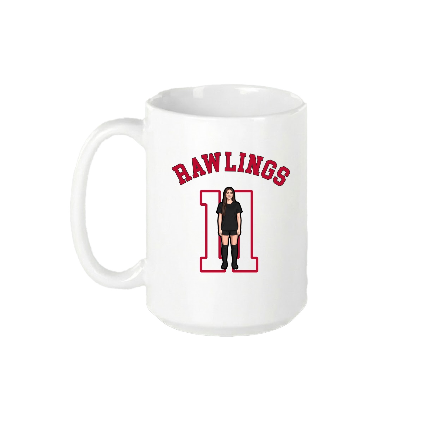 15oz Coffee Mug — Shirsey Arch in White