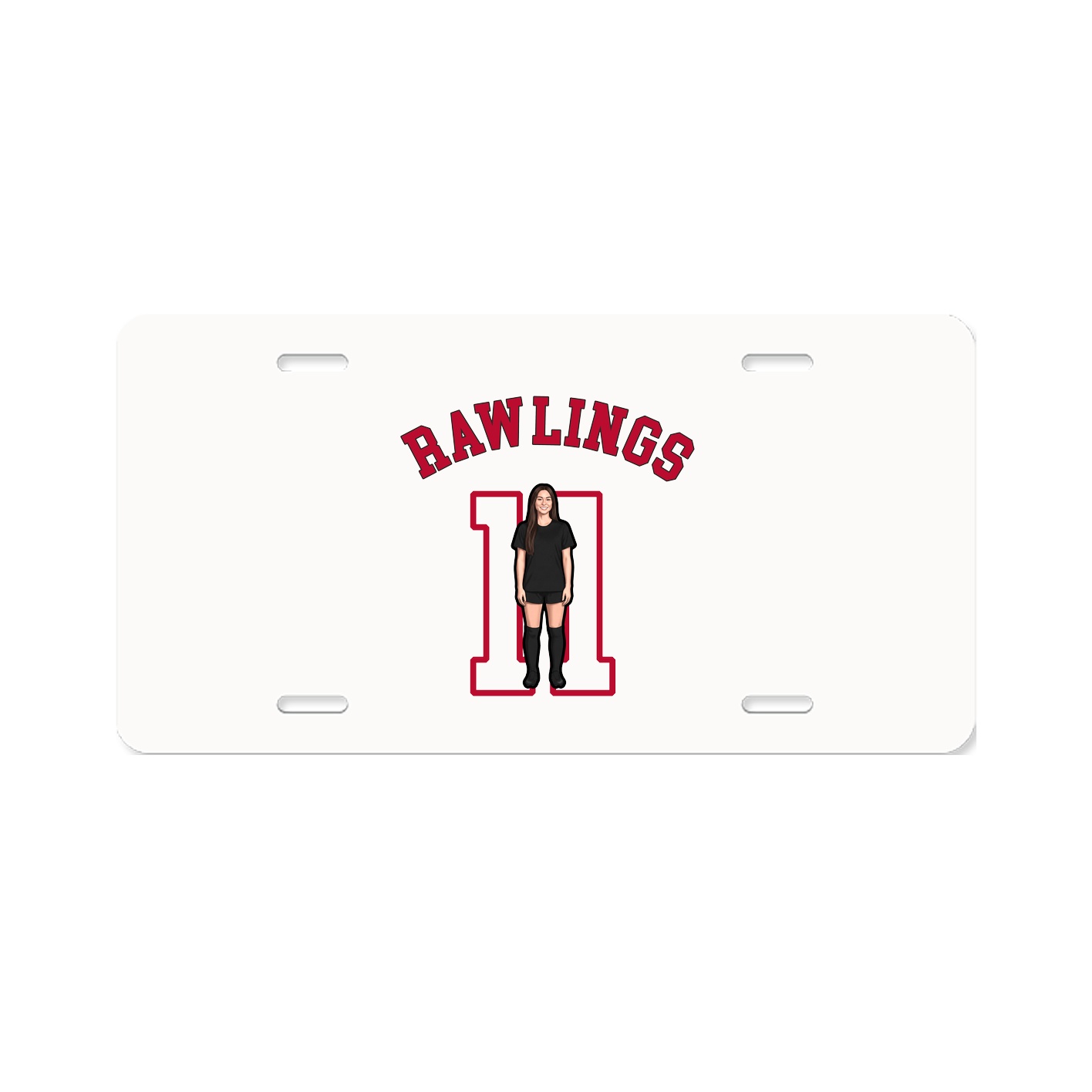 License Plate — Shirsey Arch in Classic
