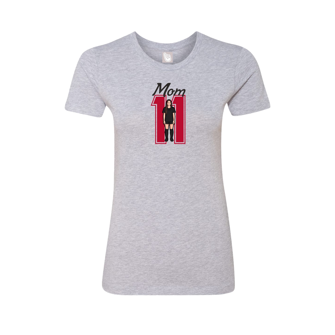 Womens Tee — Mothers Day Shirsey in Grey