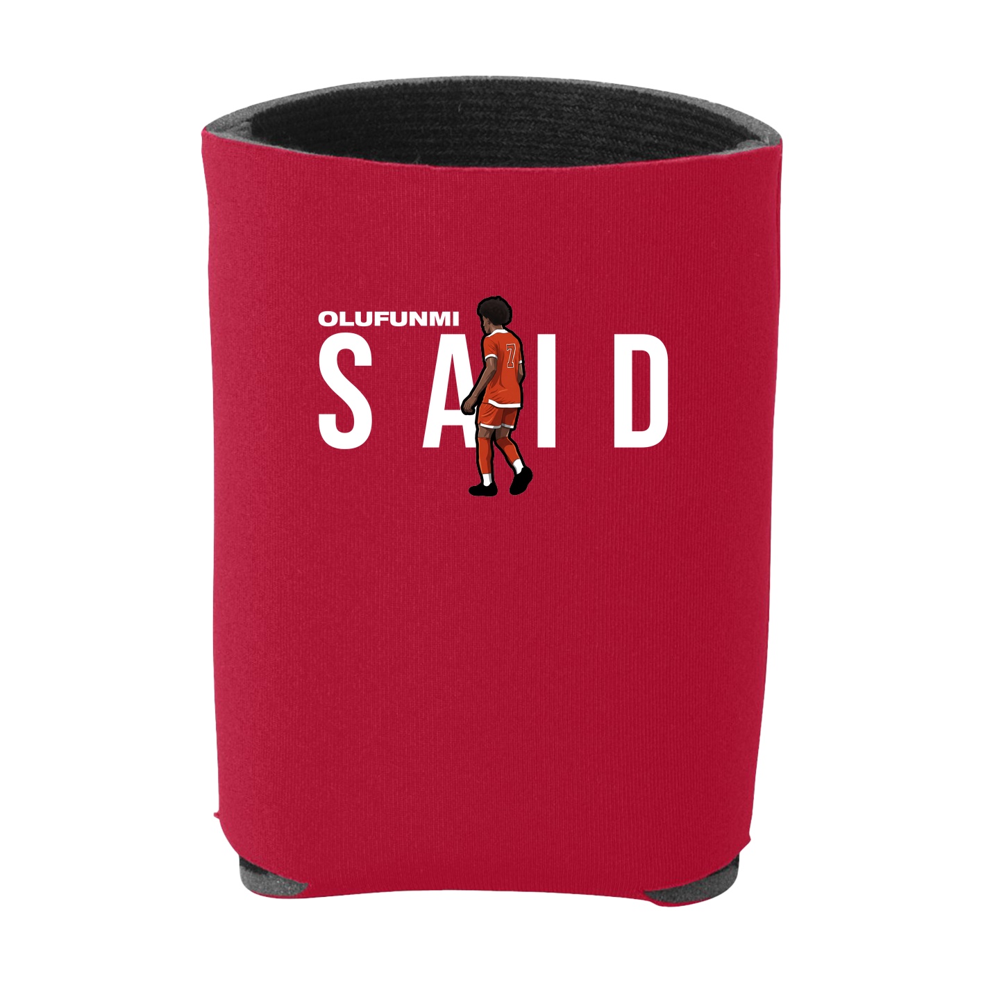 Can Holder — Player Name in Red