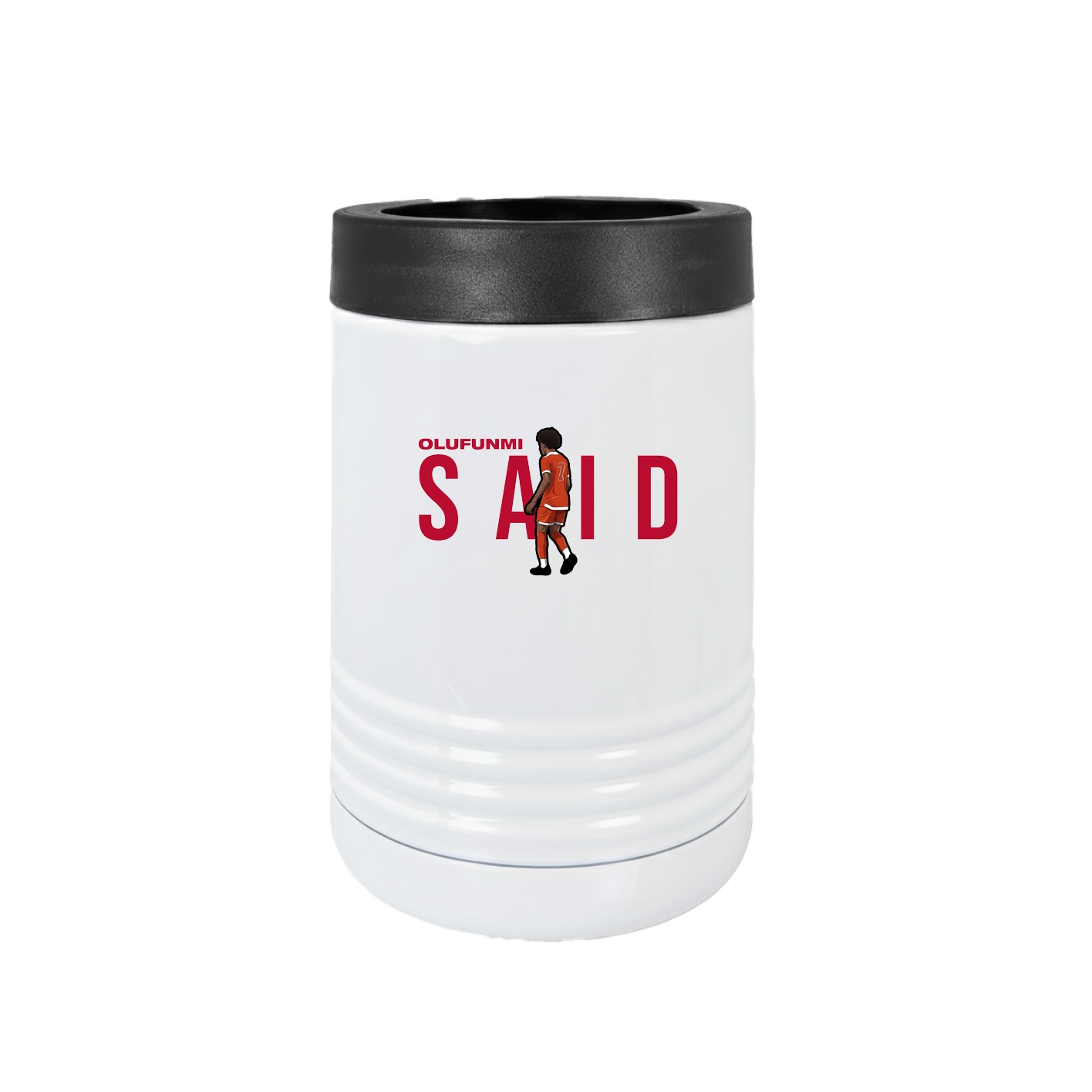 Beverage Holder — Player Name in White
