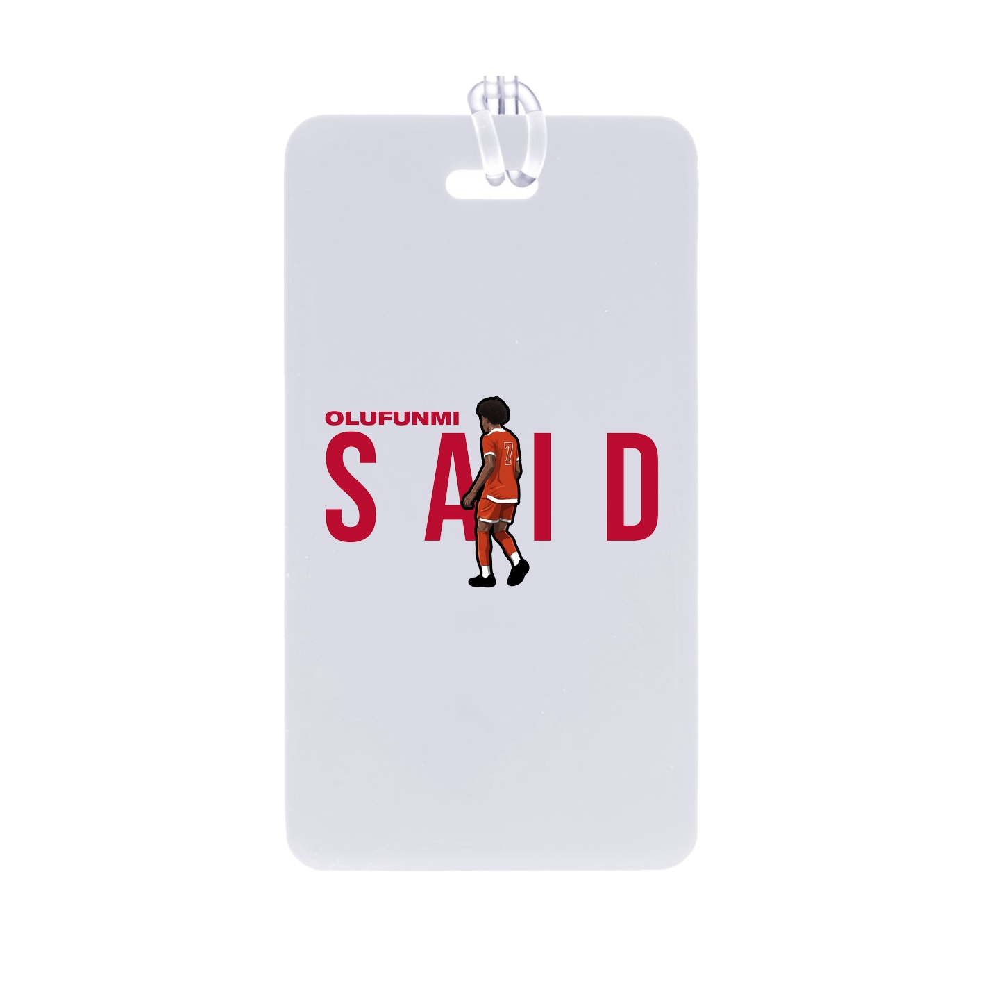 Bag Tag — Player Name in Classic