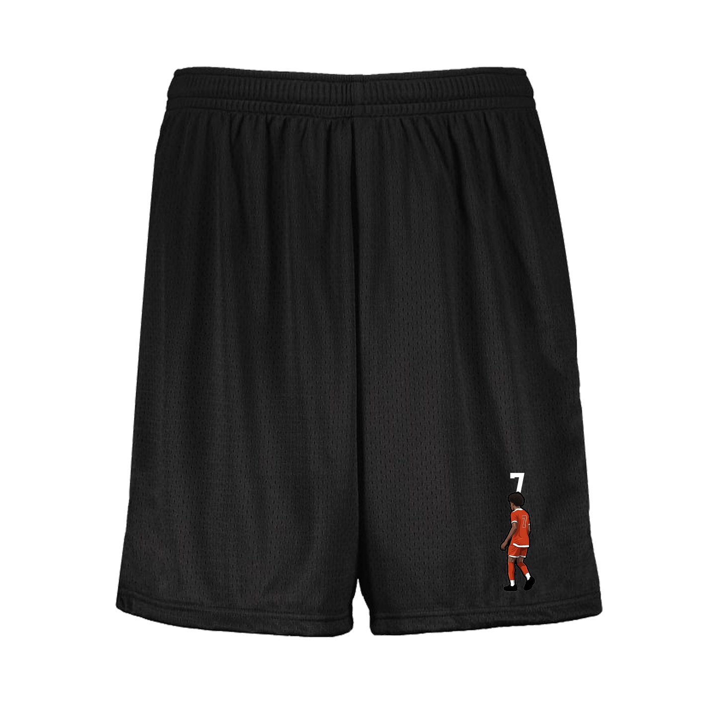 Shorts — Number Top in Black