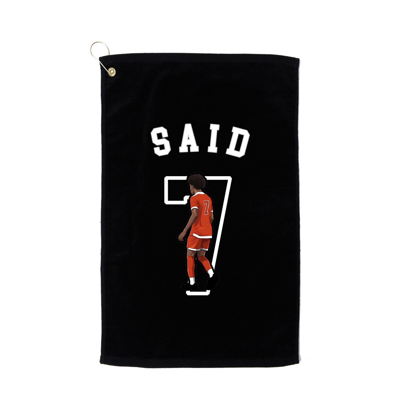 Golf Towel — Shirsey Arch in Black