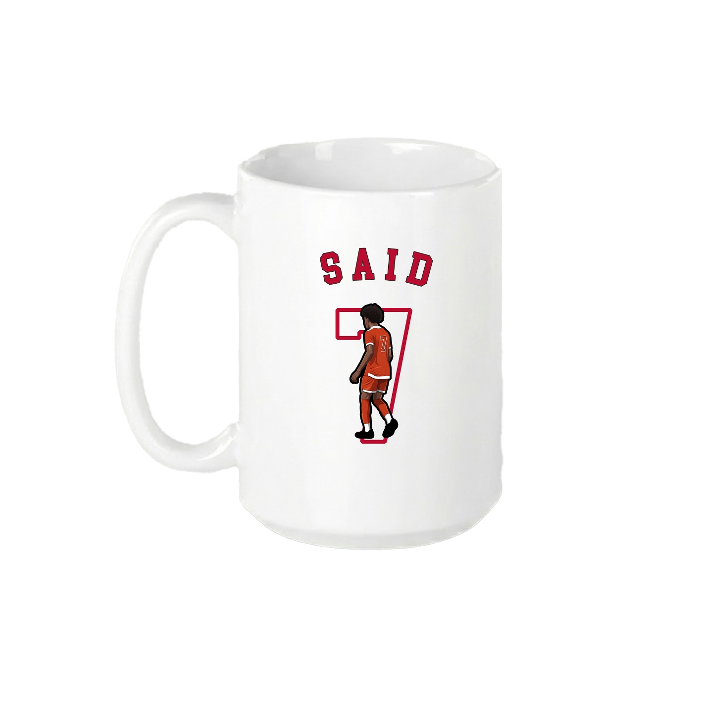 15oz Coffee Mug — Shirsey Arch in White