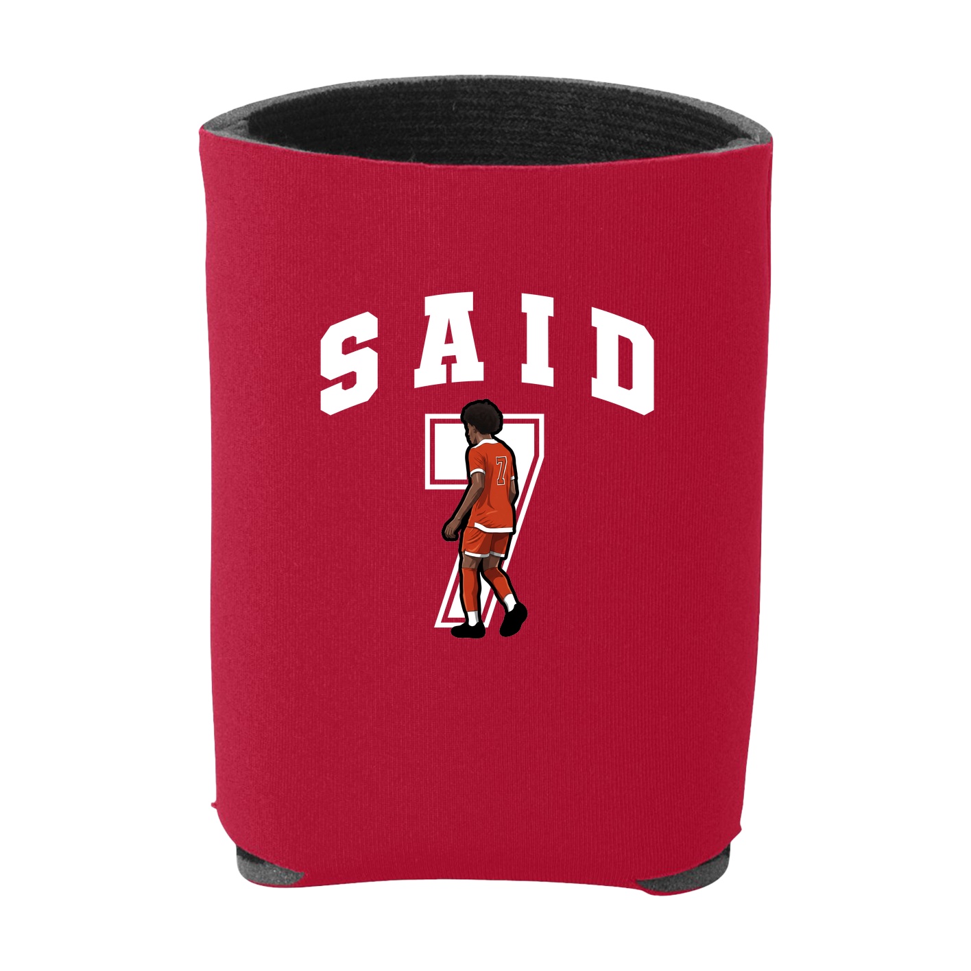 Can Holder — Number in Red