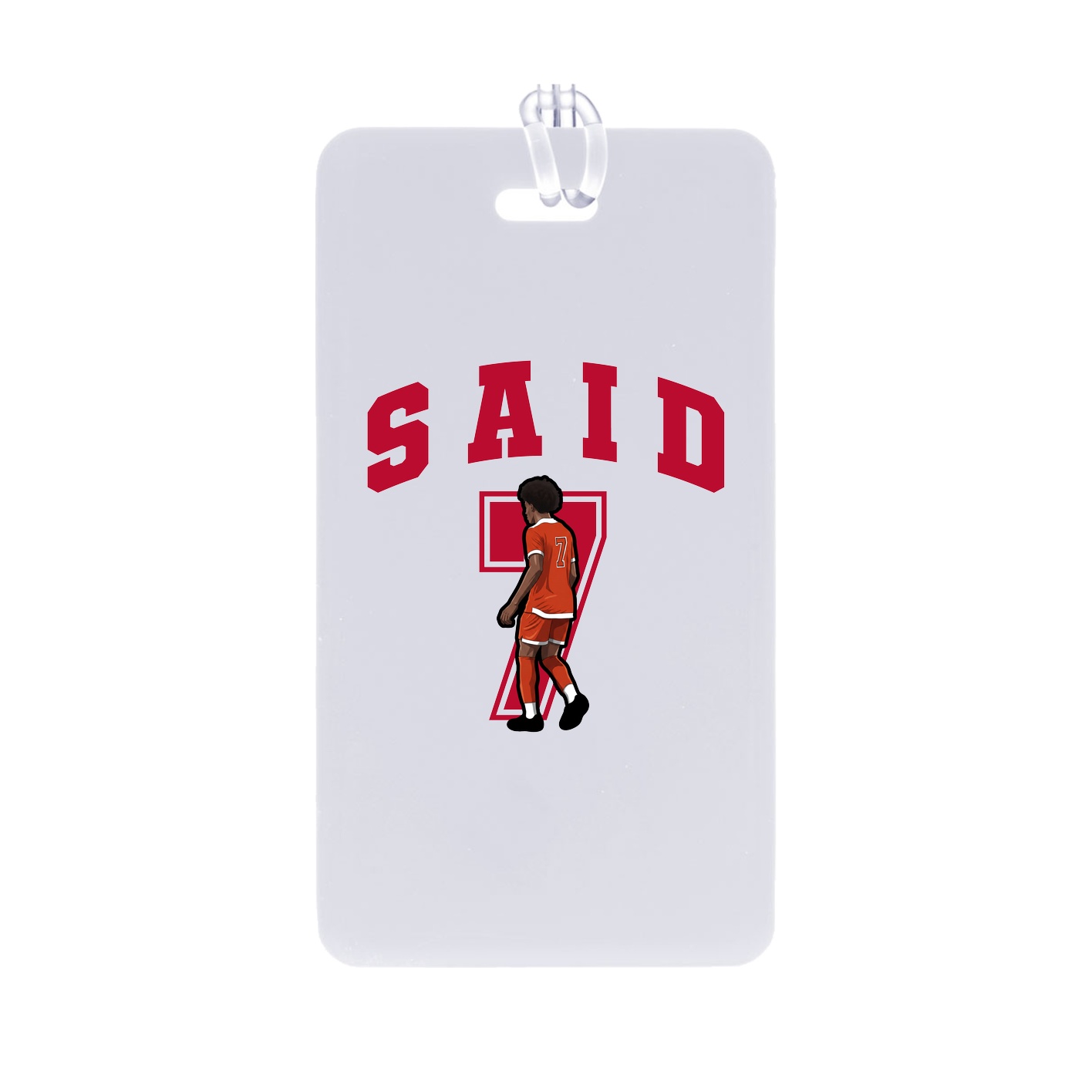 Bag Tag — Number in Classic