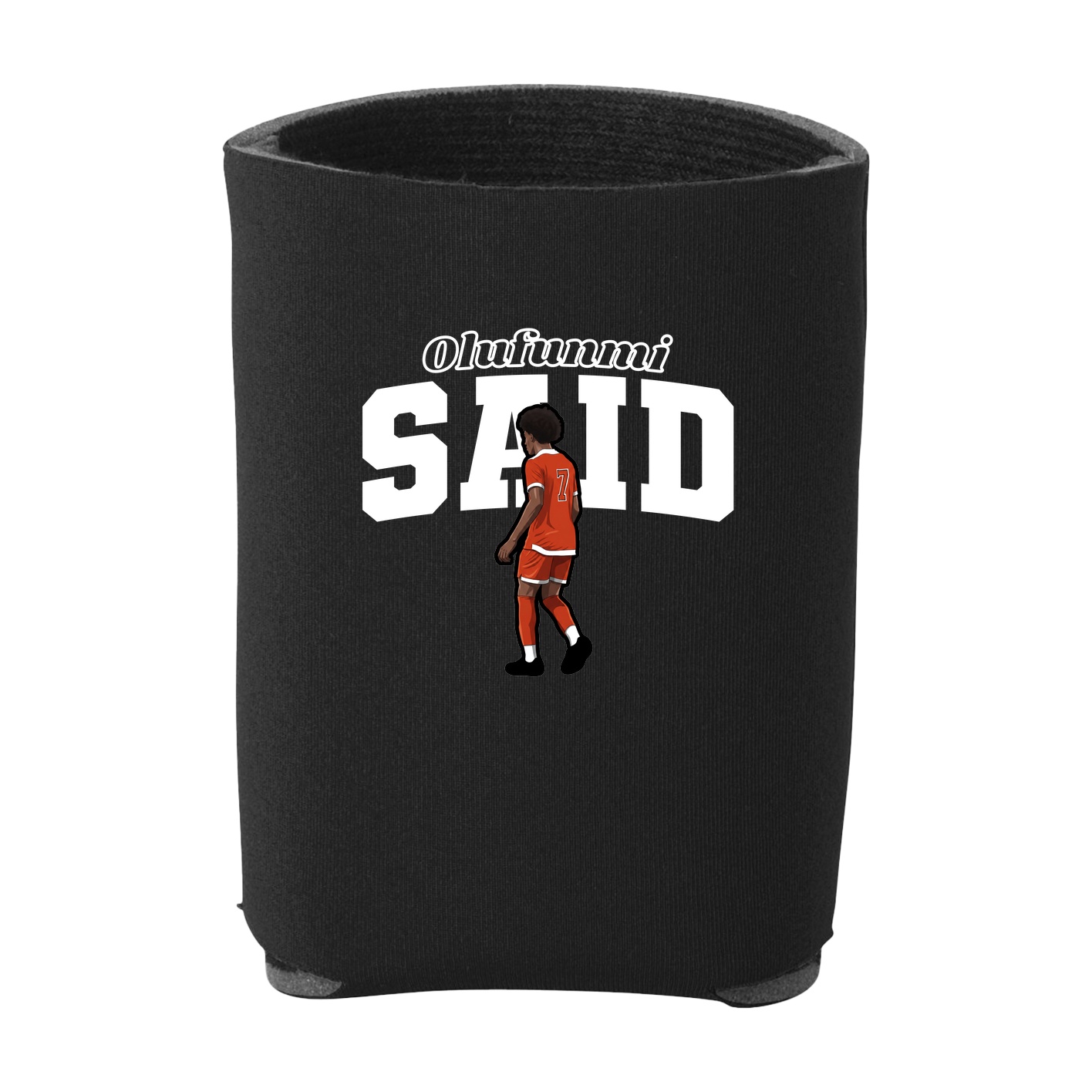 Can Holder — Name Arch in Black