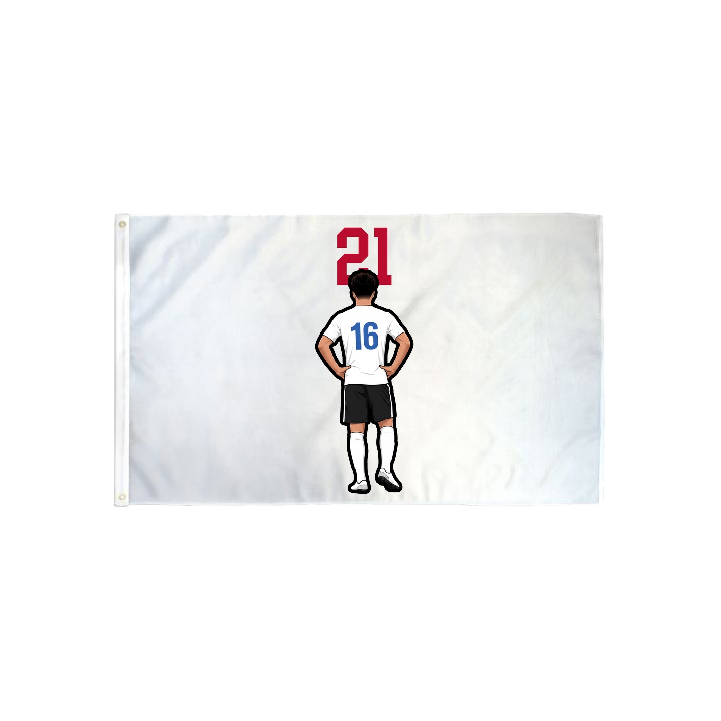 3x5 Flag — Number Top in Classic
