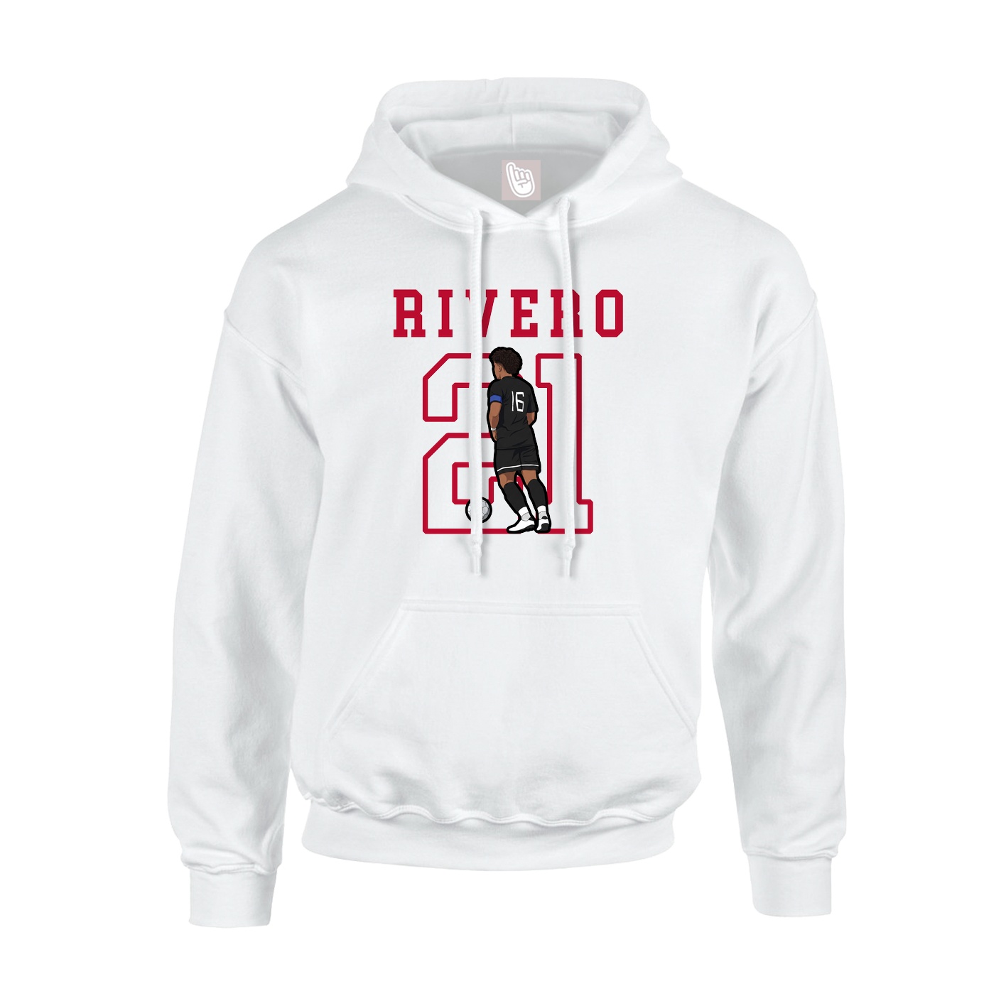 Youth Hoodie — Shirsey in White