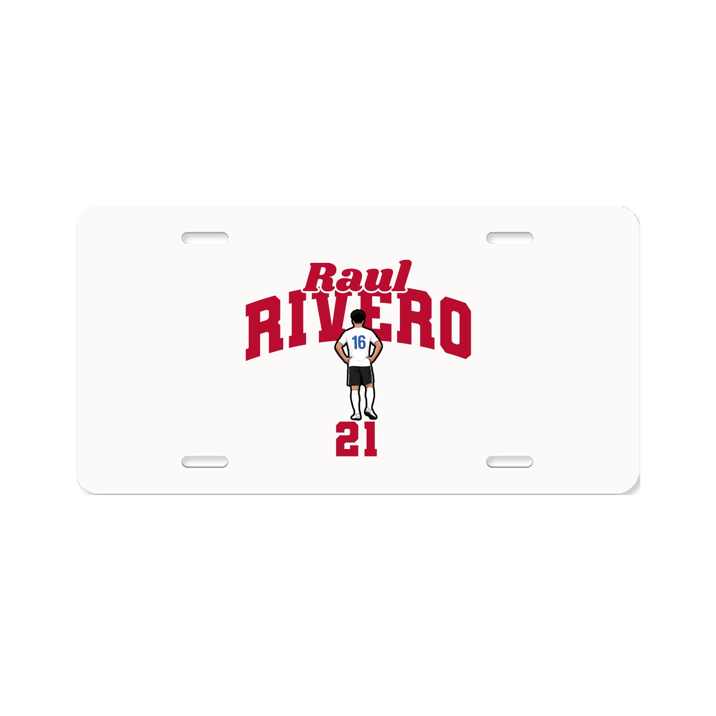 License Plate — Signature Arch in Classic