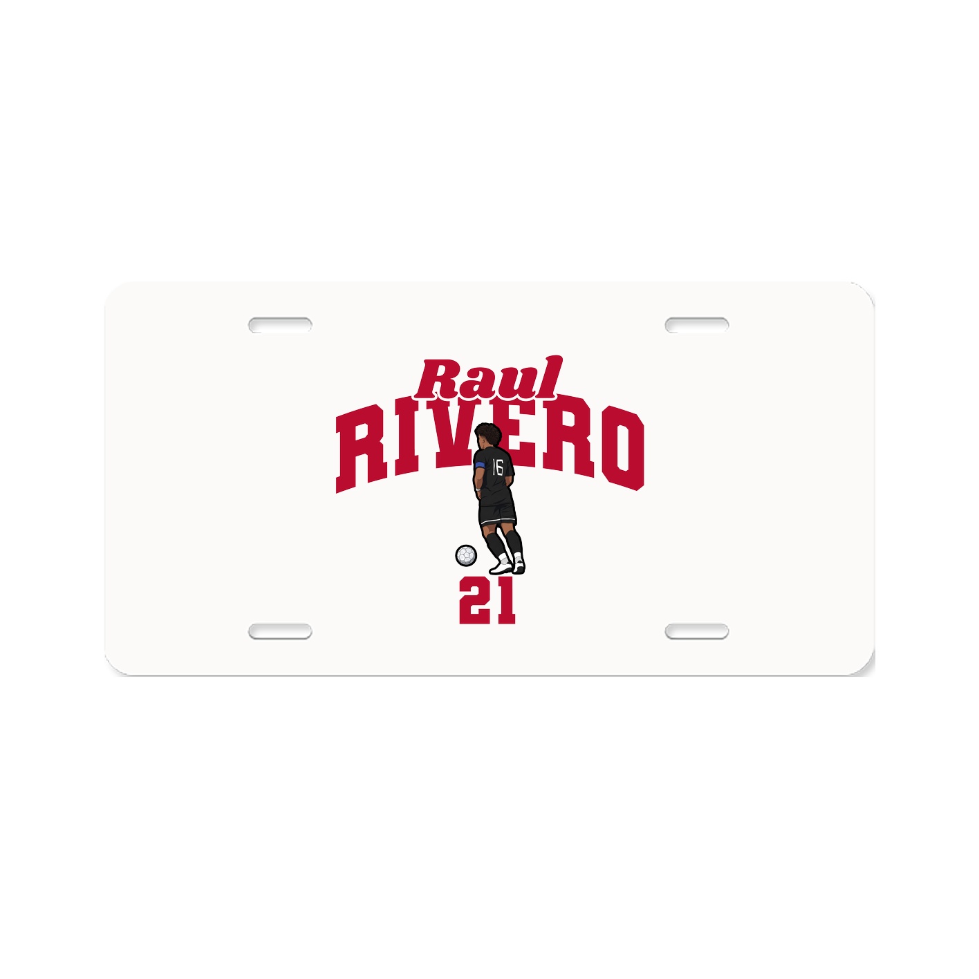 License Plate — Signature Arch in Classic