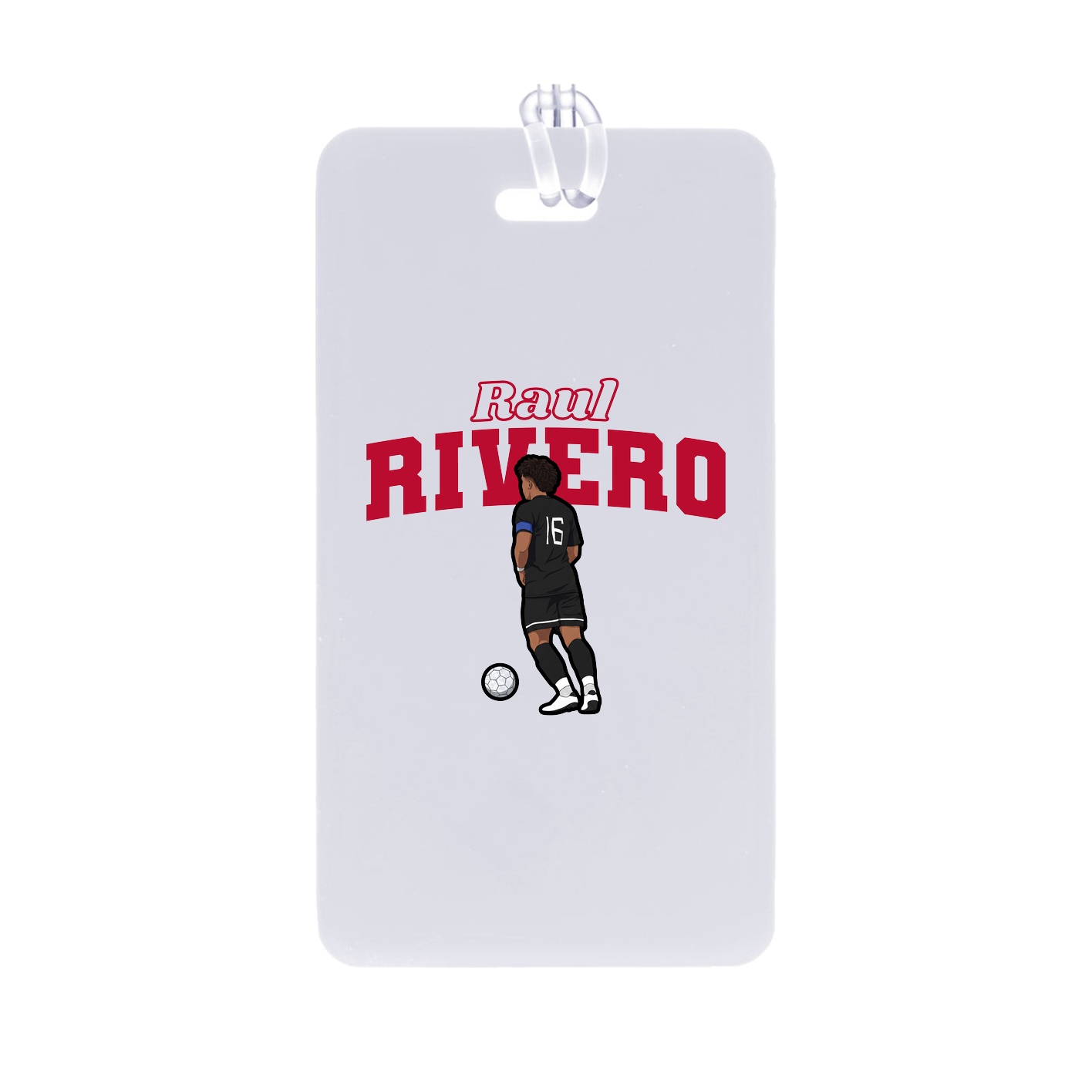 Bag Tag — Name Arch in Classic