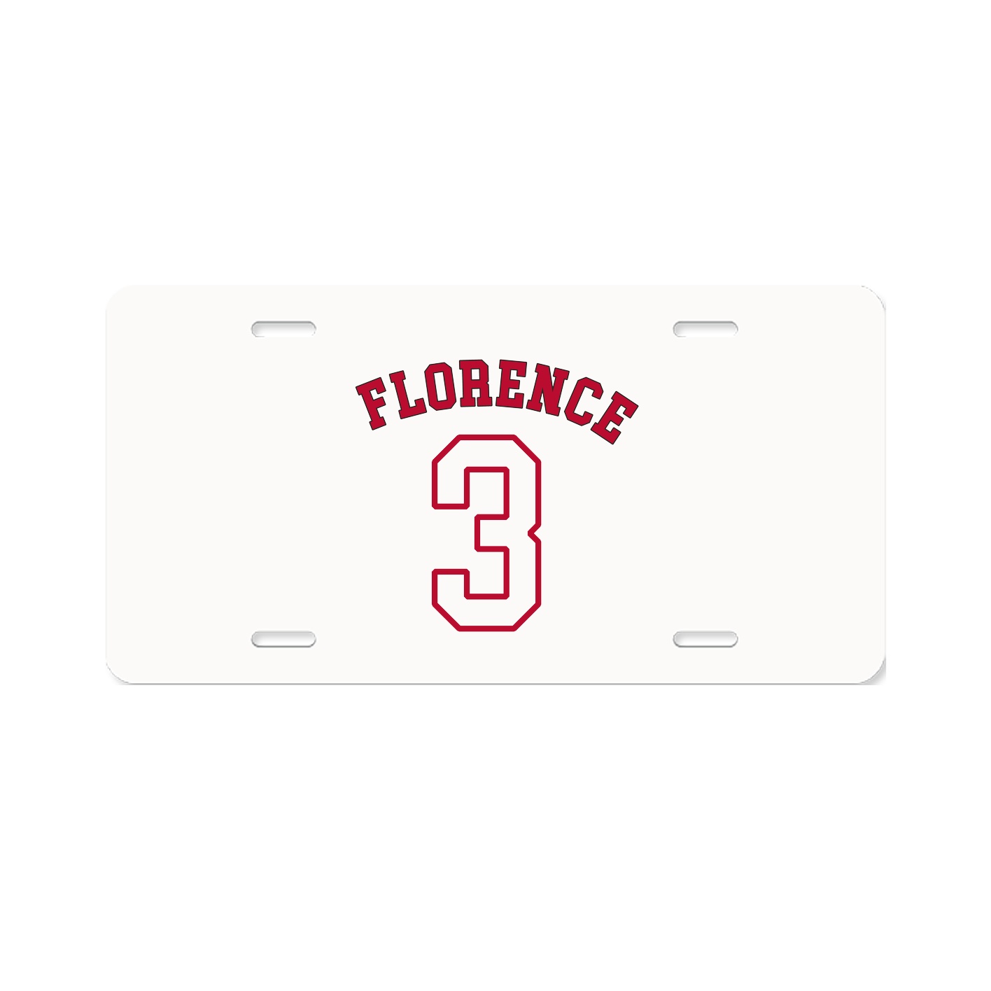 License Plate — Shirsey Arch in Classic