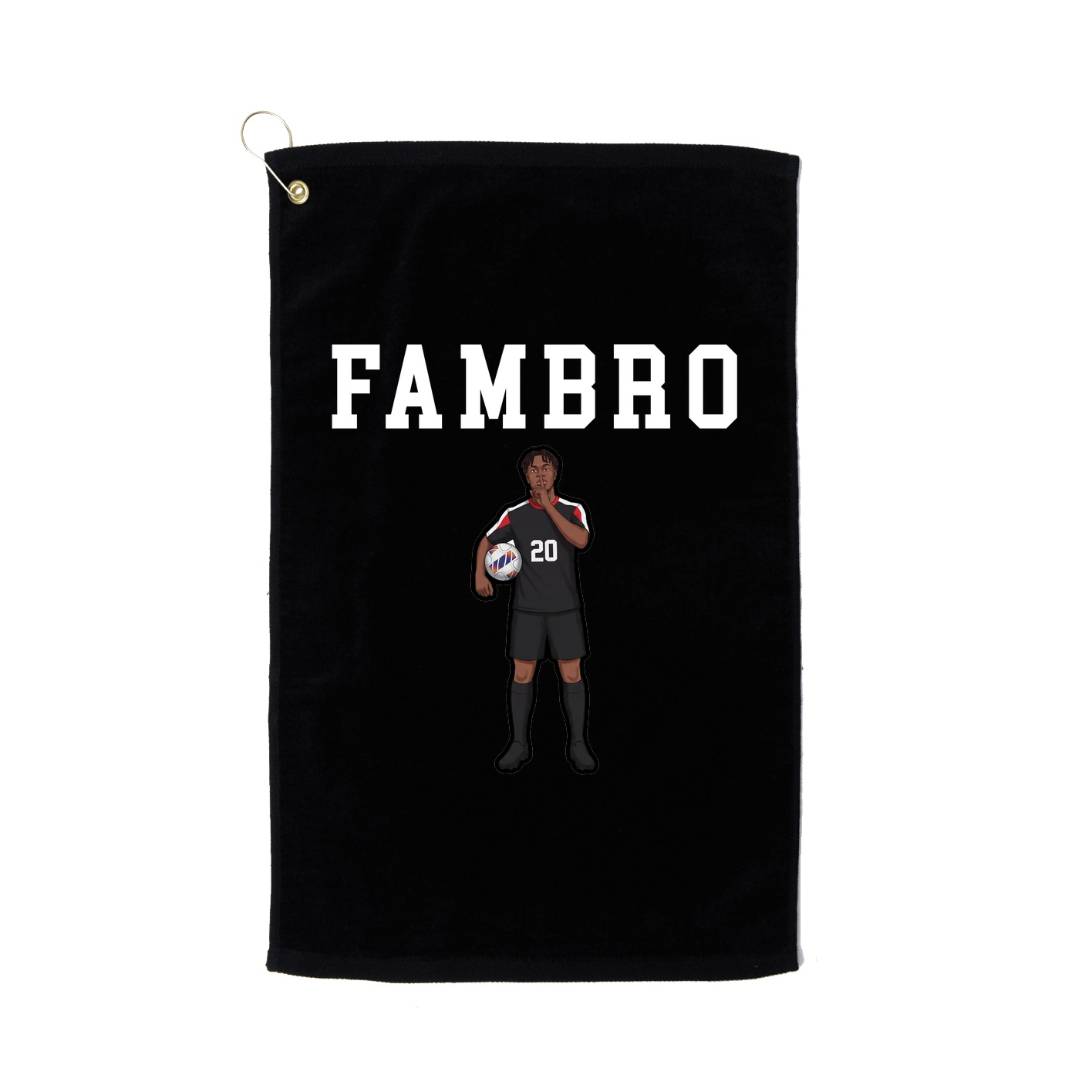 Golf Towel — Shirsey in Black