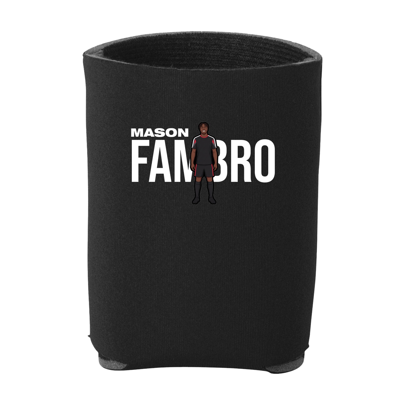 Can Holder — Player Name in Black