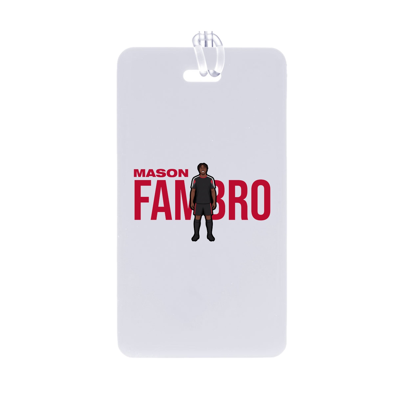 Bag Tag — Player Name in Classic